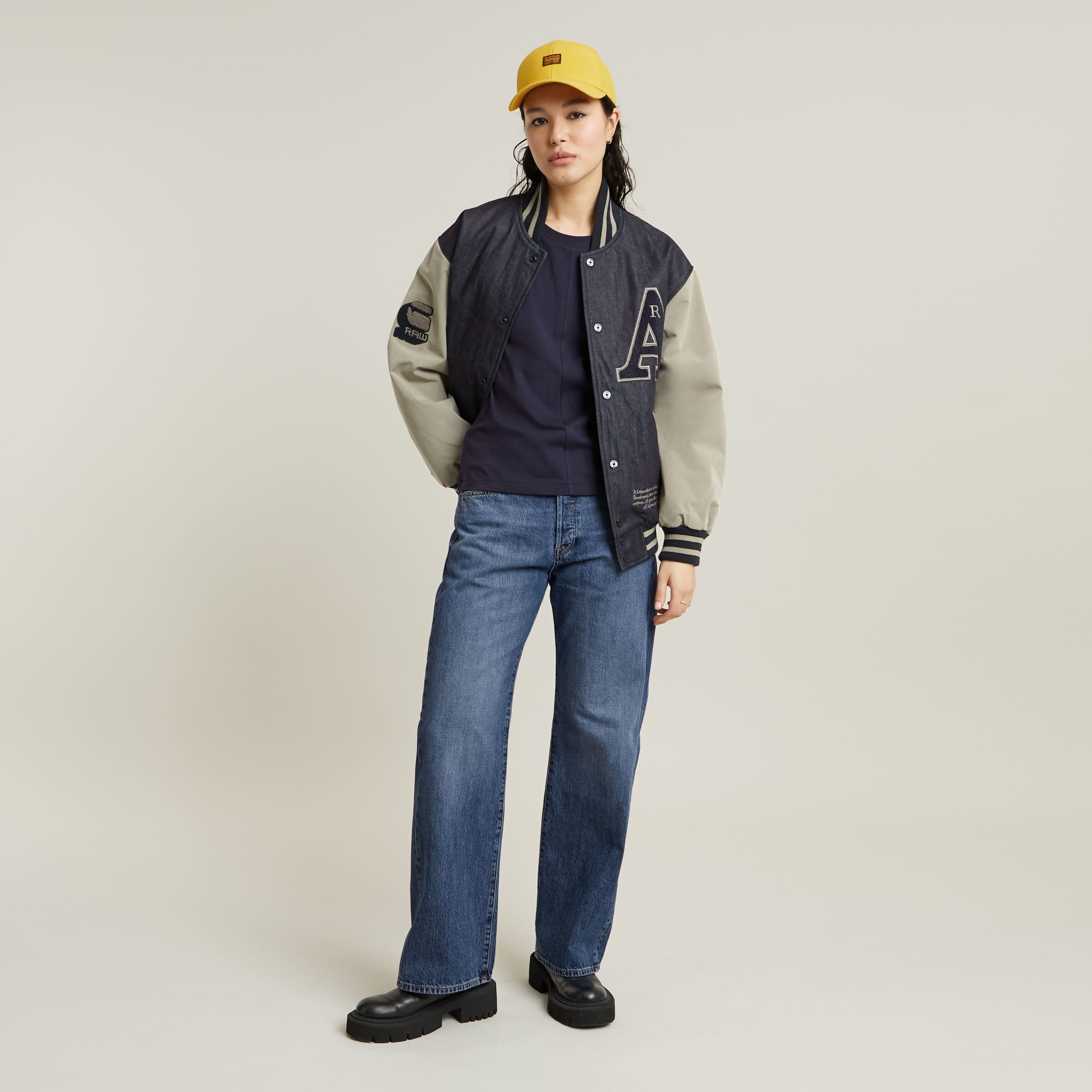 G-Star RAW T-shirt Front seam r t ls wmn