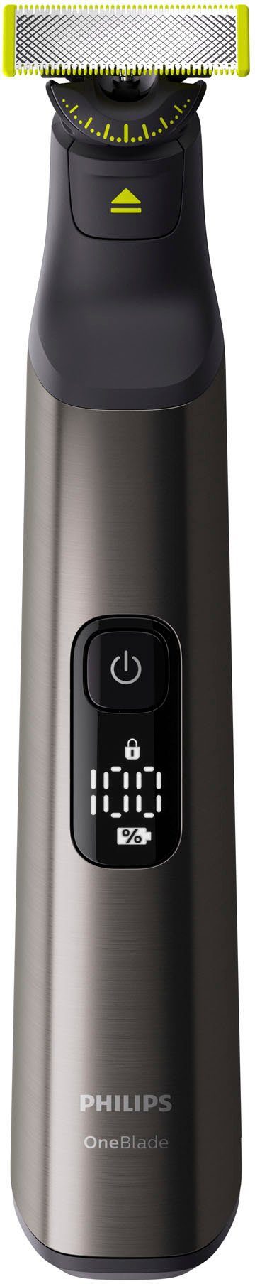 Philips Elektrisch scheerapparaat OneBlade Pro QP6551/30 360-gradenlemmet, 14 lengte-instellingen, incl. opbergtas