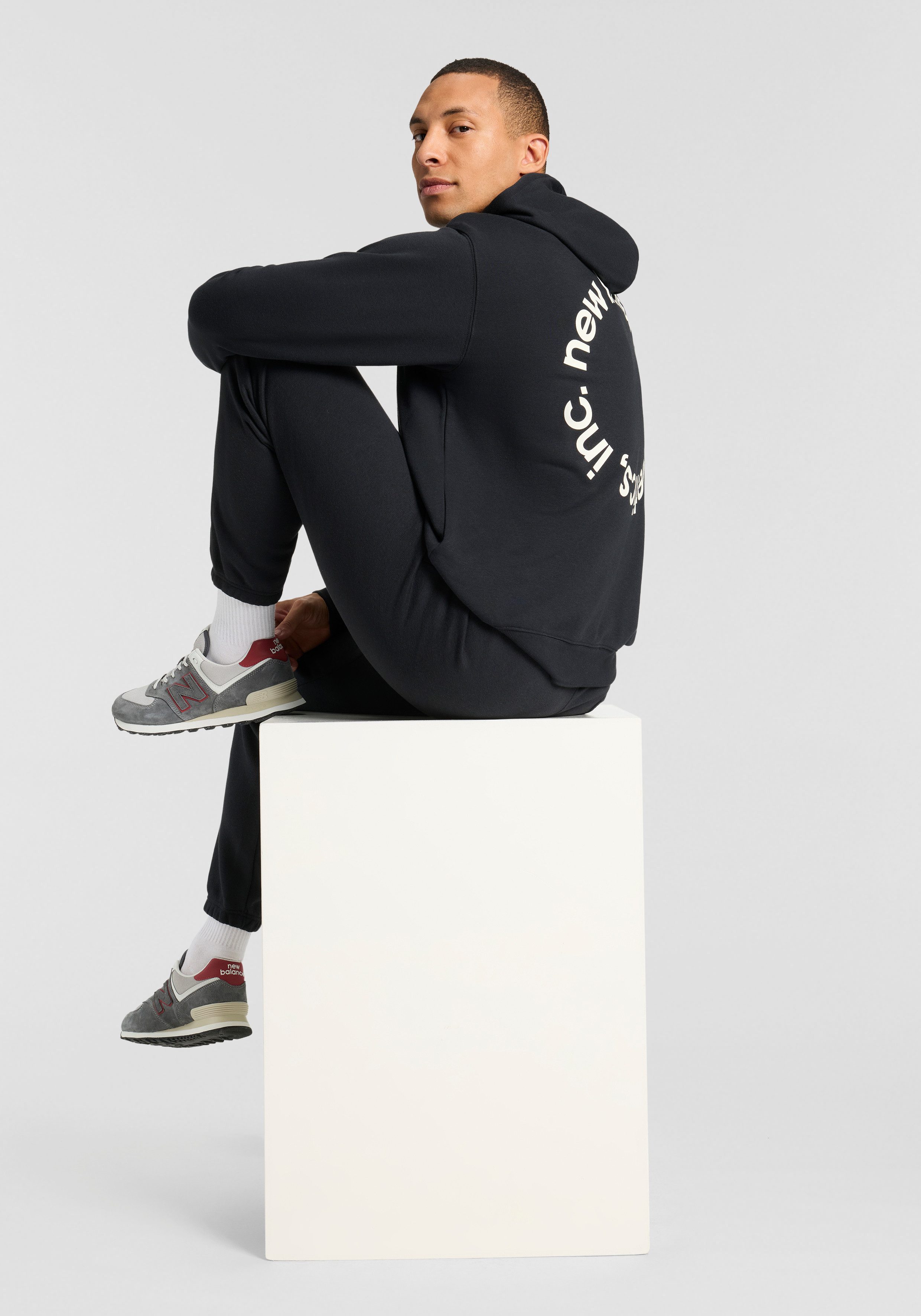 New Balance Hoodie Circular Logo Hoodie