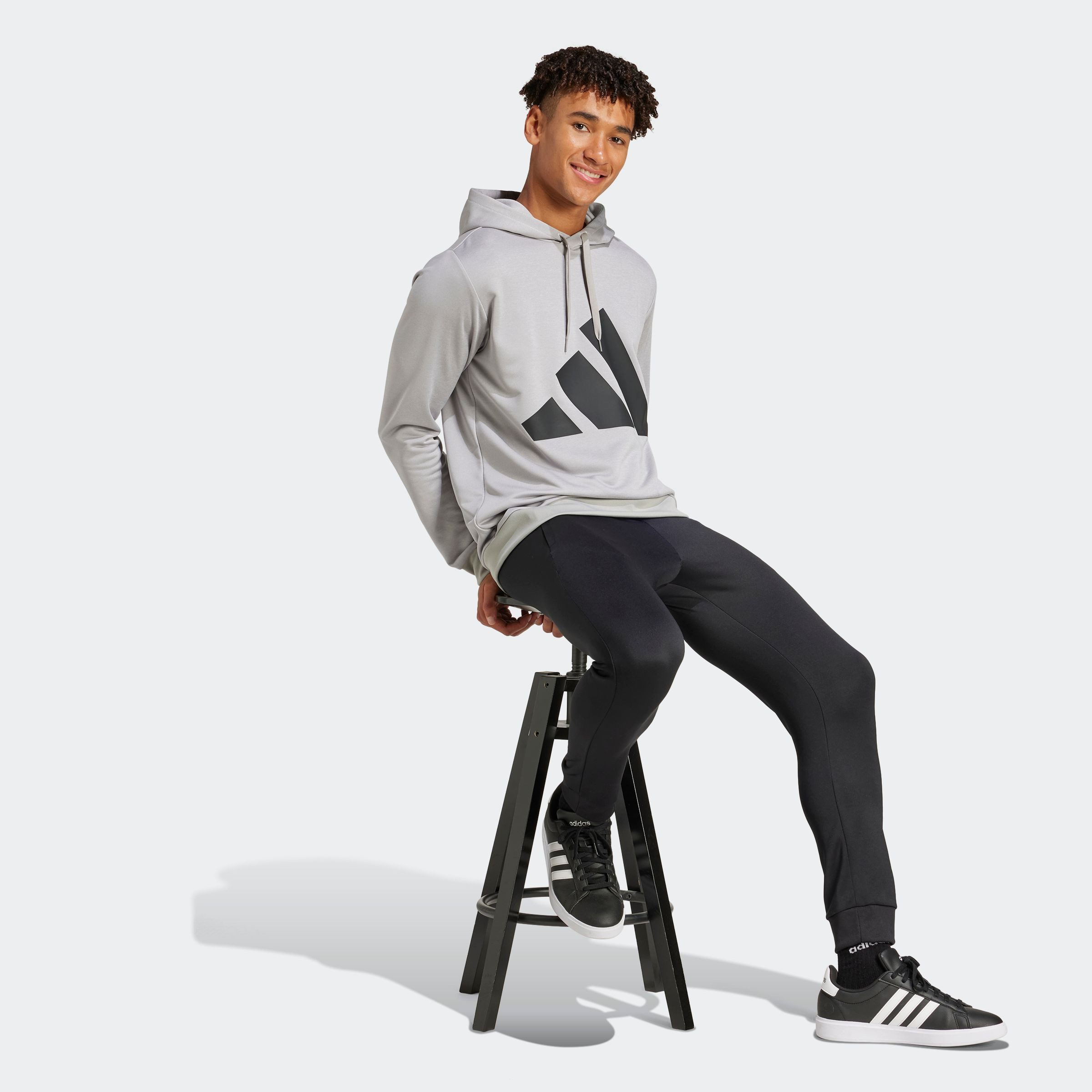 adidas Sportswear Trainingspak M BL FT HD TS van zacht french-terry materiaal, hoodie (2-delig)