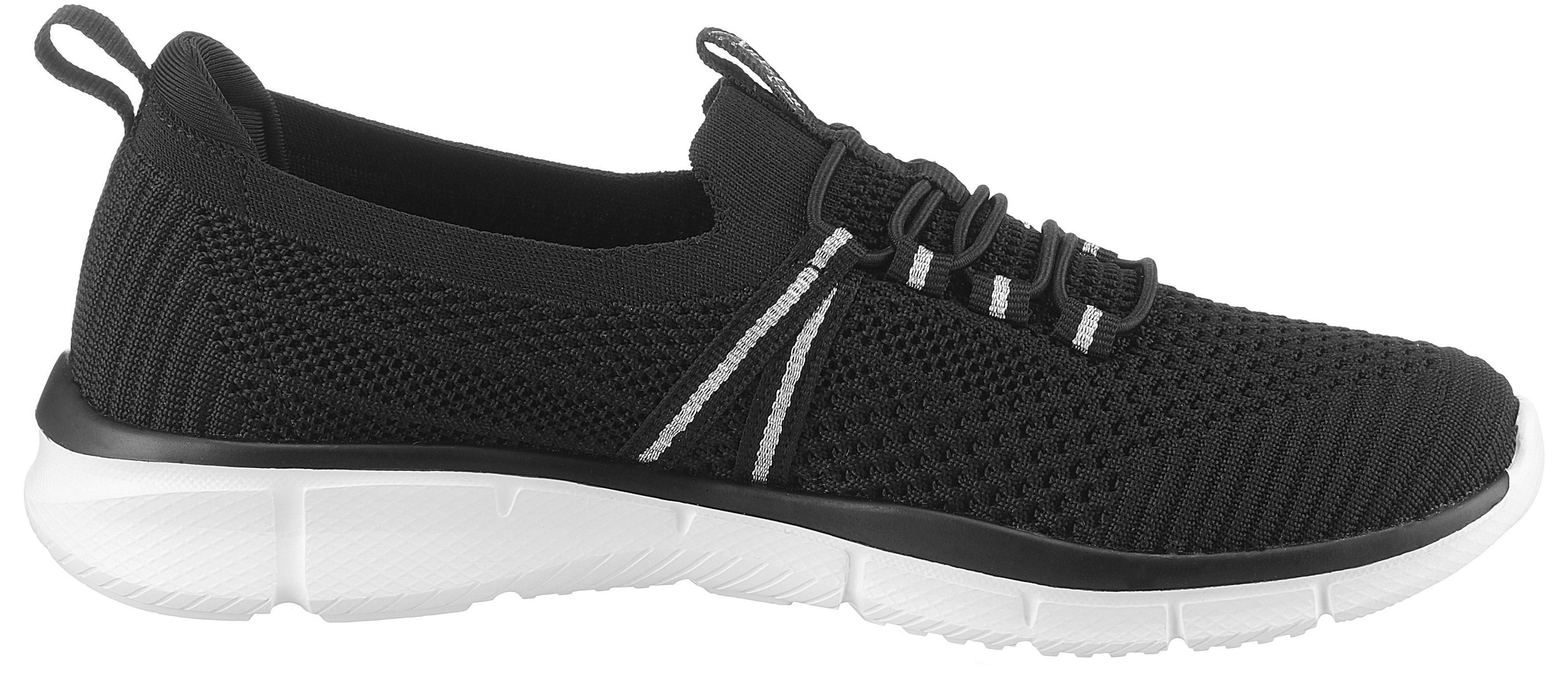 Aniston SHOES Slip-on sneakers , vrijetijdsschoen, lage schoen, veterschoen - nieuwe collectie