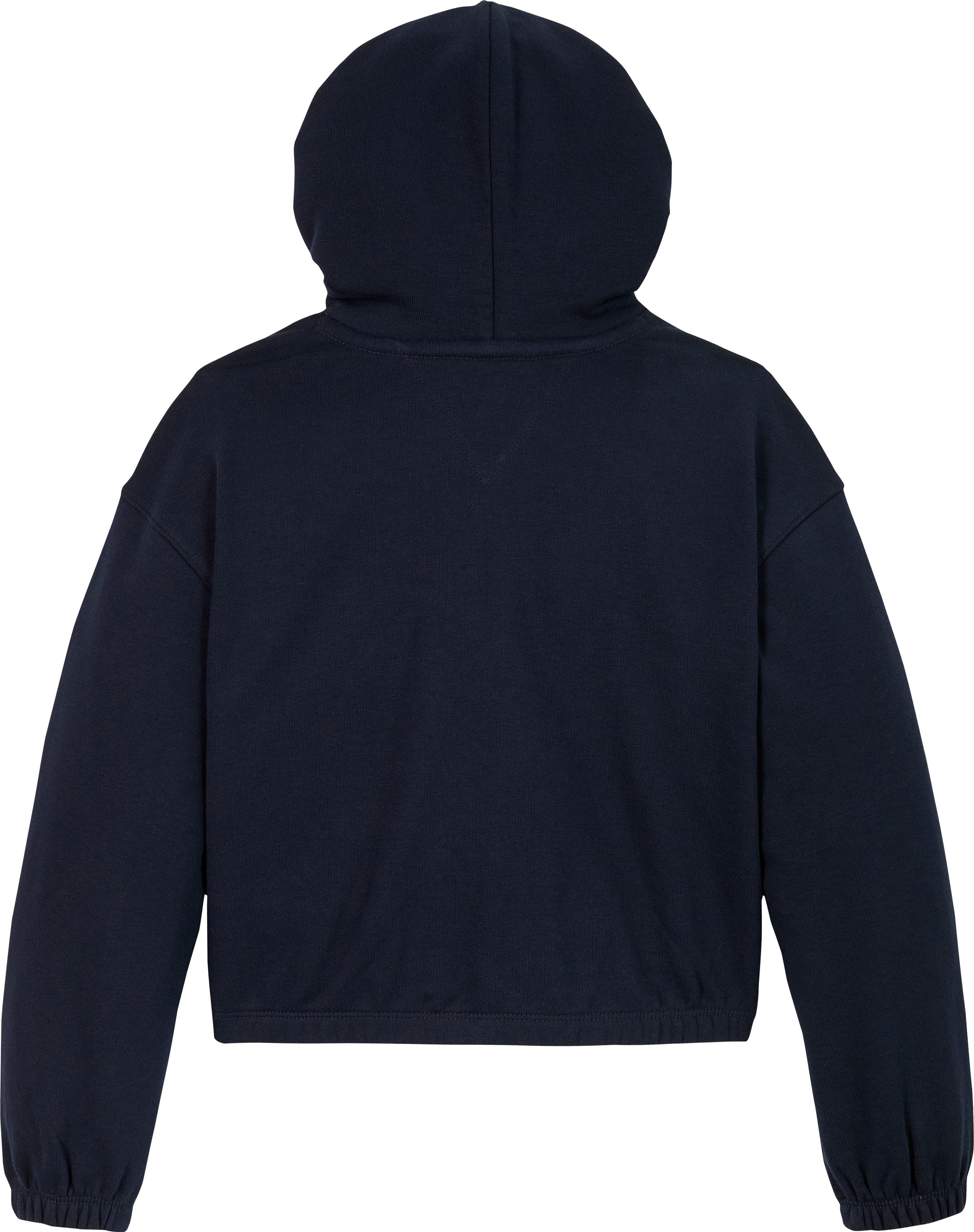 Tommy Hilfiger Hoodie HILFIGER SEQUIN FLAG HOODIE met pailletten, met logo-borduursels