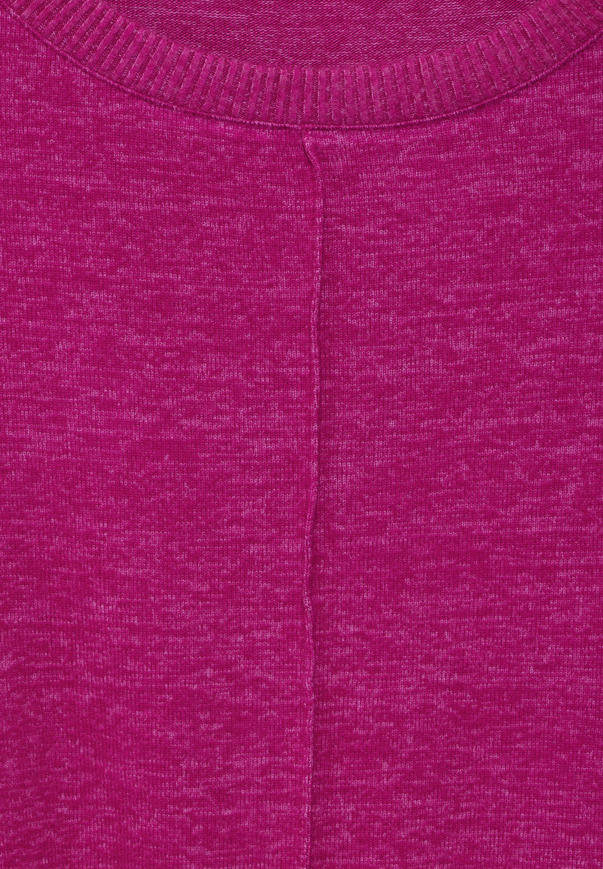 Cecil Shirt met lange mouwen in gemêleerde look