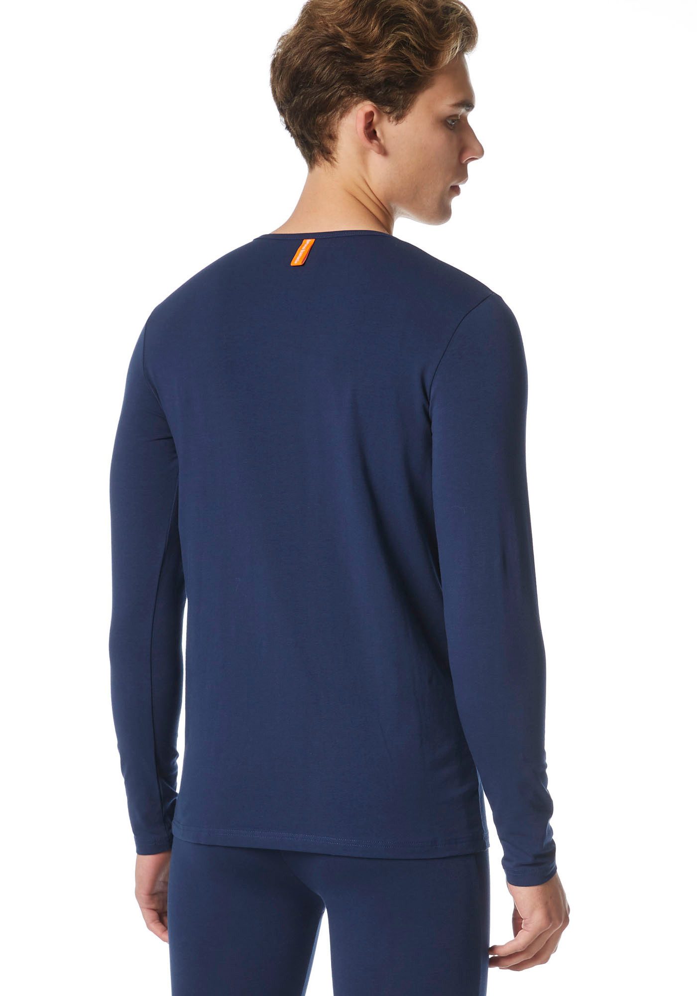 Bruno Banani Hemd Warm Up met contrasterend merklabel (set)