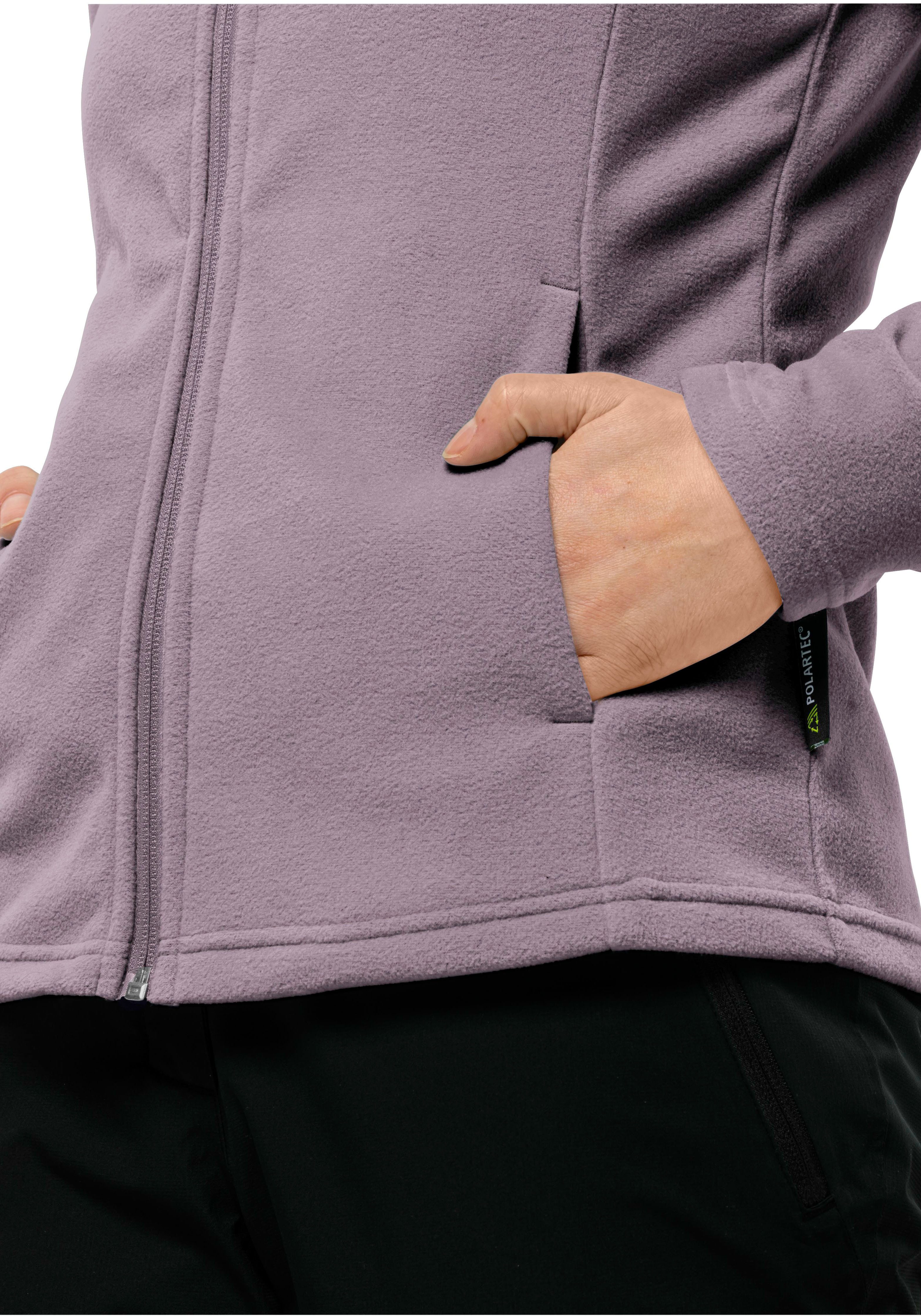 Jack Wolfskin Fleecejack Taunus lichte, rekbare, ademende midlayer