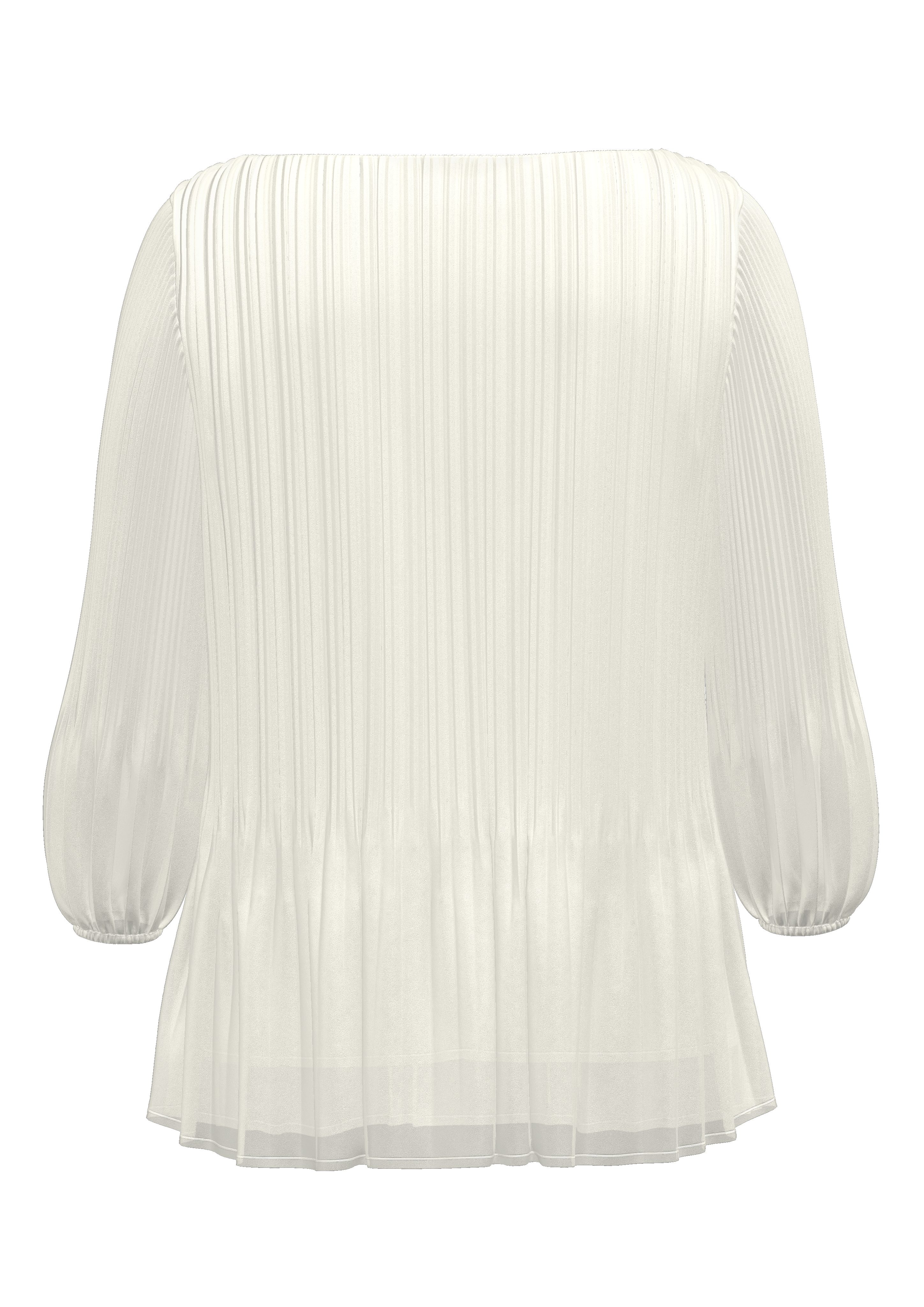 s.Oliver BLACK LABEL Klassieke blouse met plisséplooien