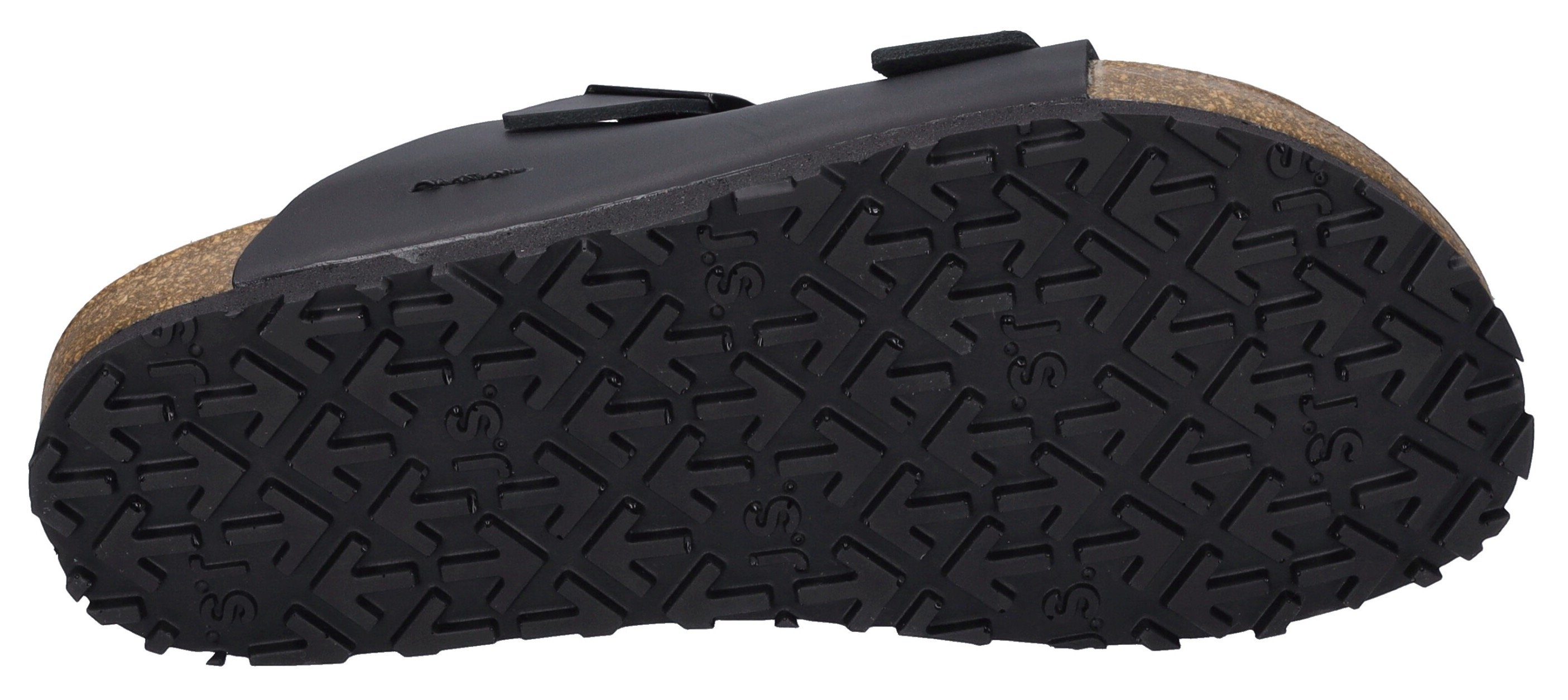 Josef Seibel Slippers Hermine 01 plateau sandaal, zomerschoen, pantoffel met comfortabel voetbed