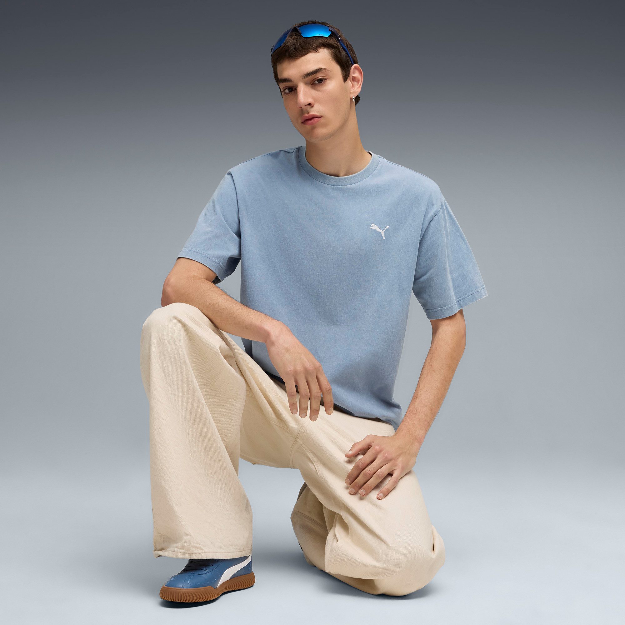 PUMA T-shirt ESS ELEVATED RELAXED WASH TEE