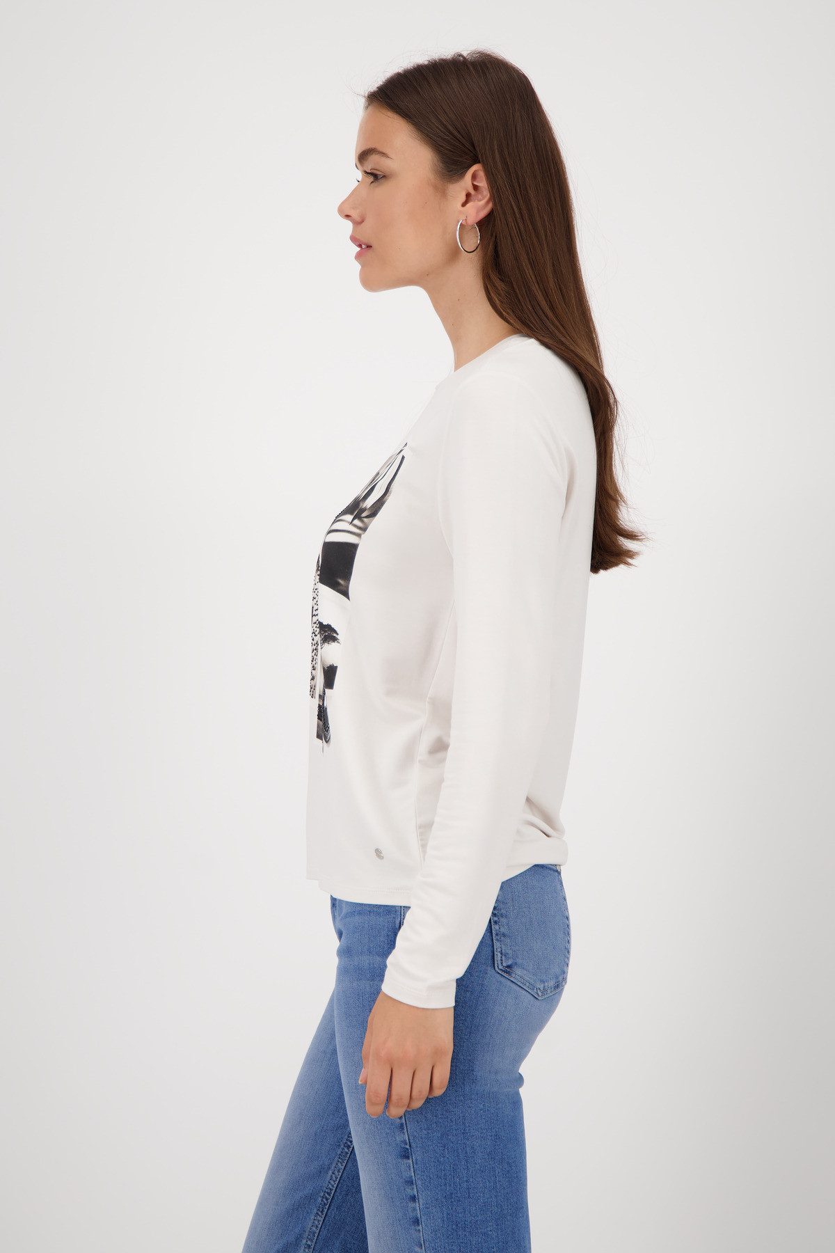 Monari Shirt met lange mouwen Shirt Collage