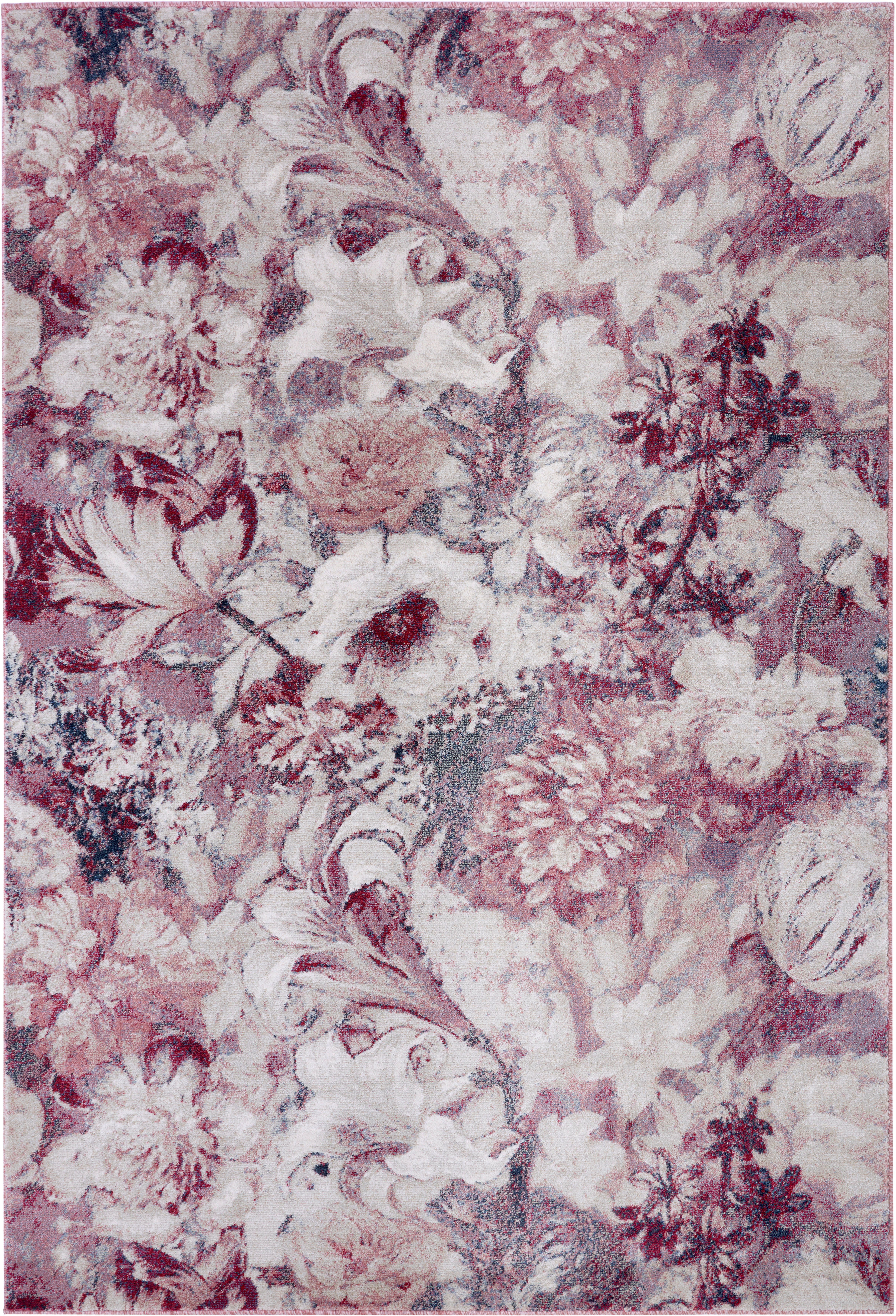 HANSE Home Vloerkleed Flower Symphony Korte pool, gebloemd dessin, bloemen, zacht door microvezel