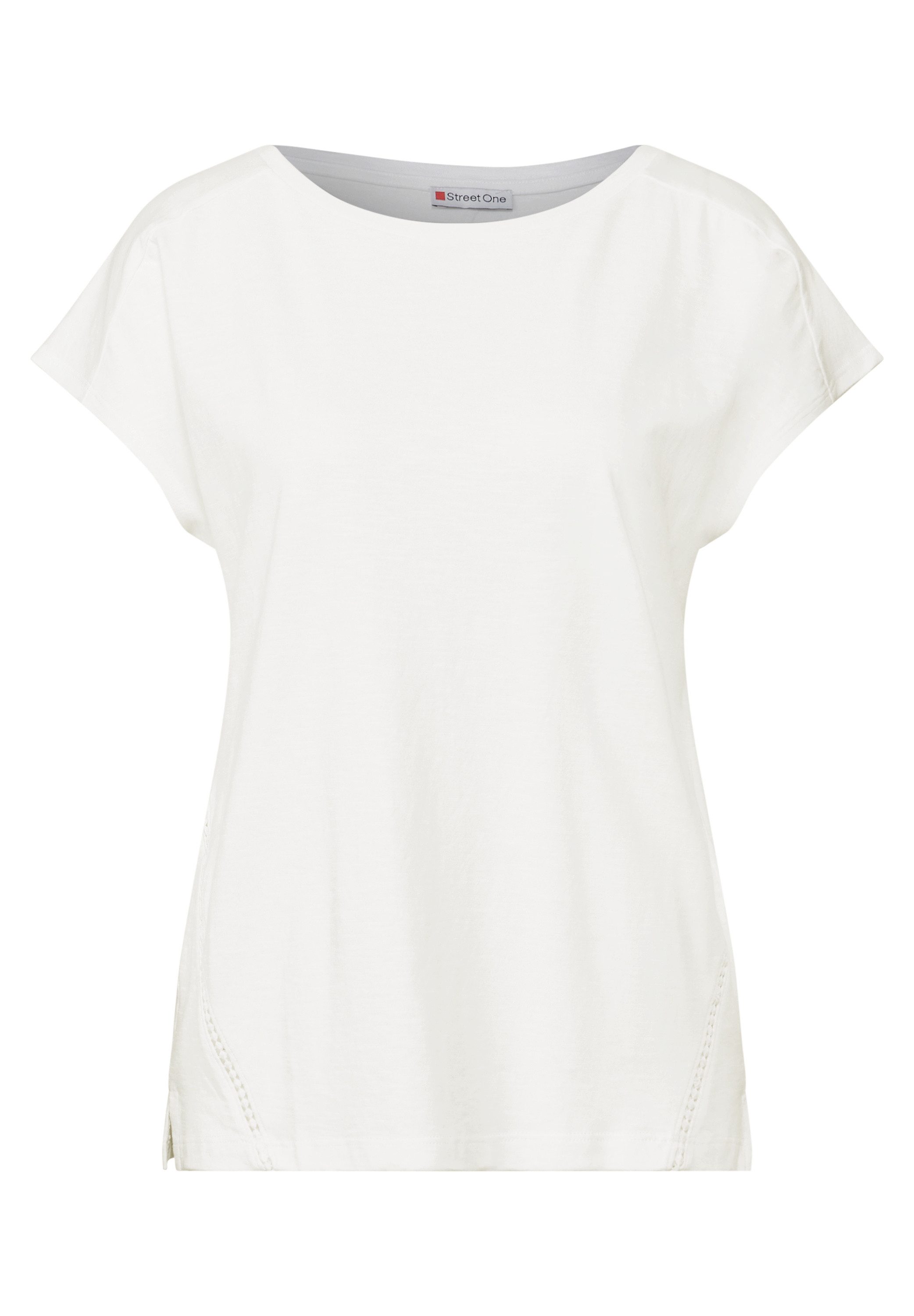 STREET ONE Shirttop met gehaakte details