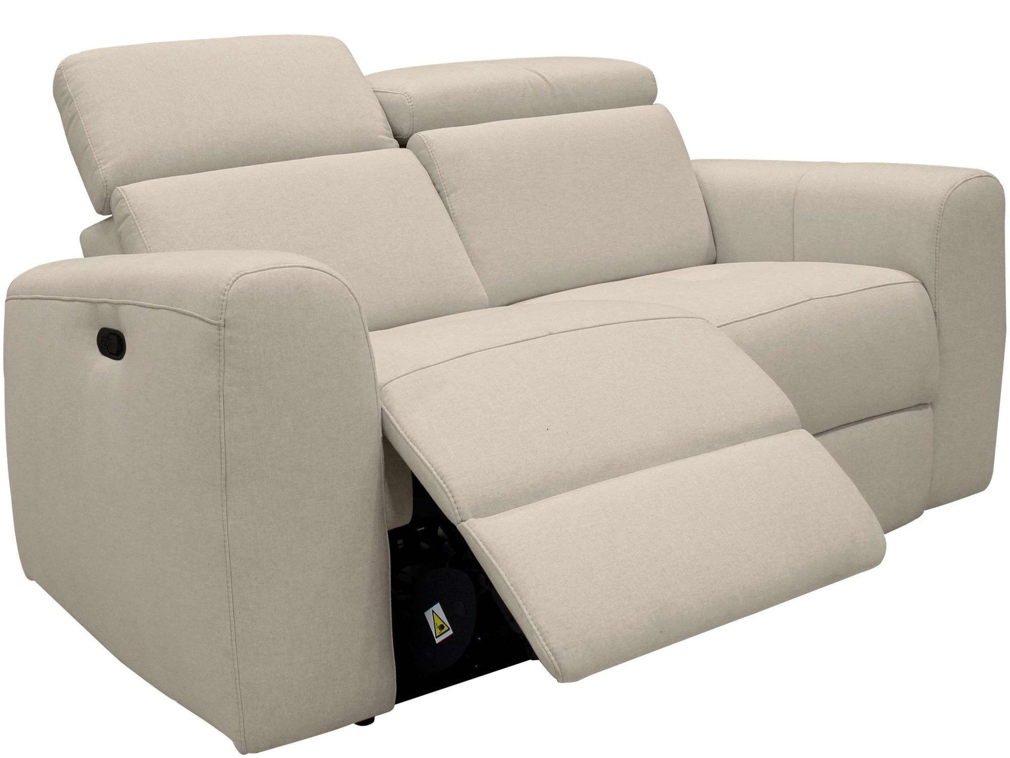 Home affaire 2-zitsbank Sentrano 152 cm, man. of electr. relaxfunctie en usb/kopverstelling