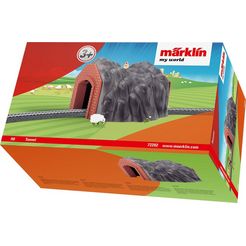 maerklin modelspoorbaantunnel maerklin my world - tunnel - 72202 grijs