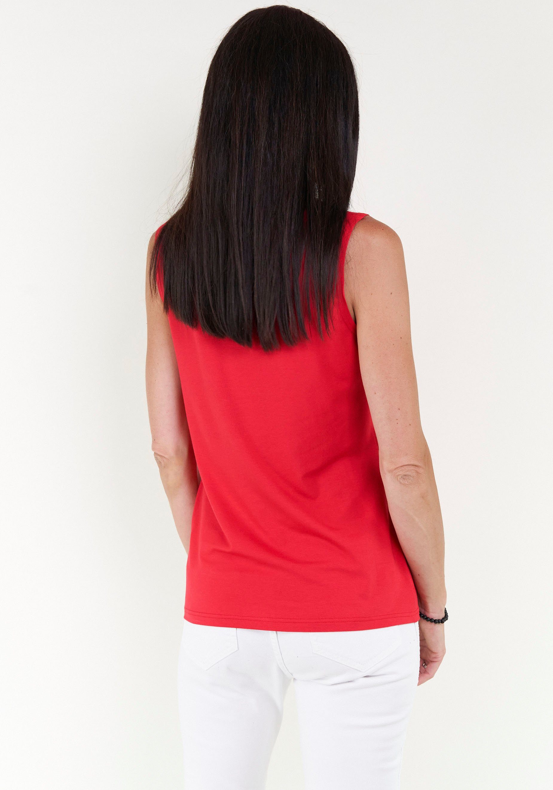 Seidel Moden Tanktop met col made in germany