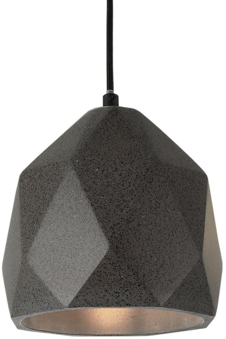 Paco Home Hanglamp FREE-TOWN SANDSTONE-BLACK