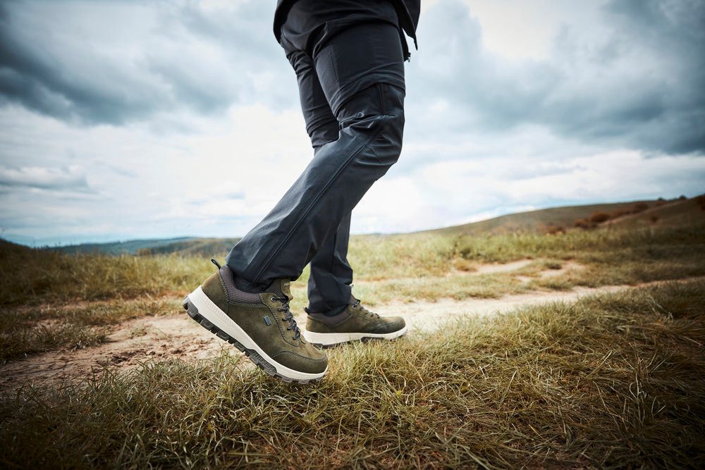 Rieker Sneakers outdoorschoen, lage schoen, veterschoen met tex-membraan