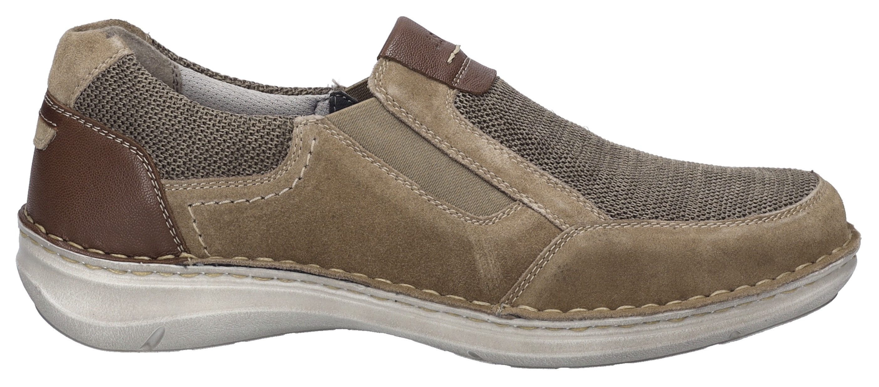 Josef Seibel Instappers New Anvers 78 , instapschoen, vrijetijdsschoen, sneaker met elastische band