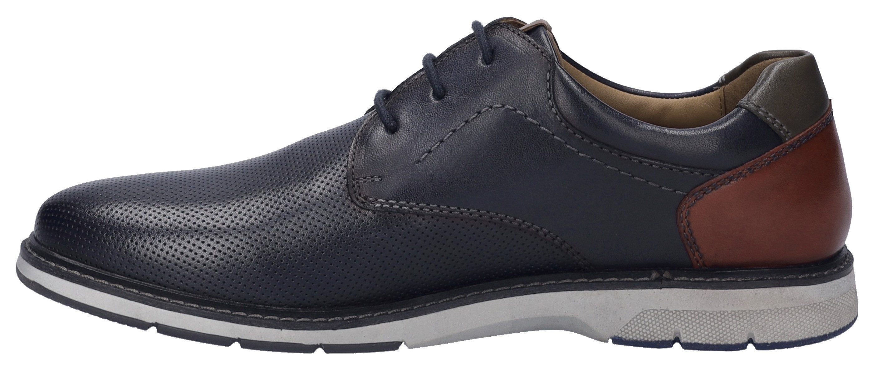 Josef Seibel Veterschoenen Stuart 02 , comfortabele schoen, business schoen, sneaker in comfortabele breedte g (breed)