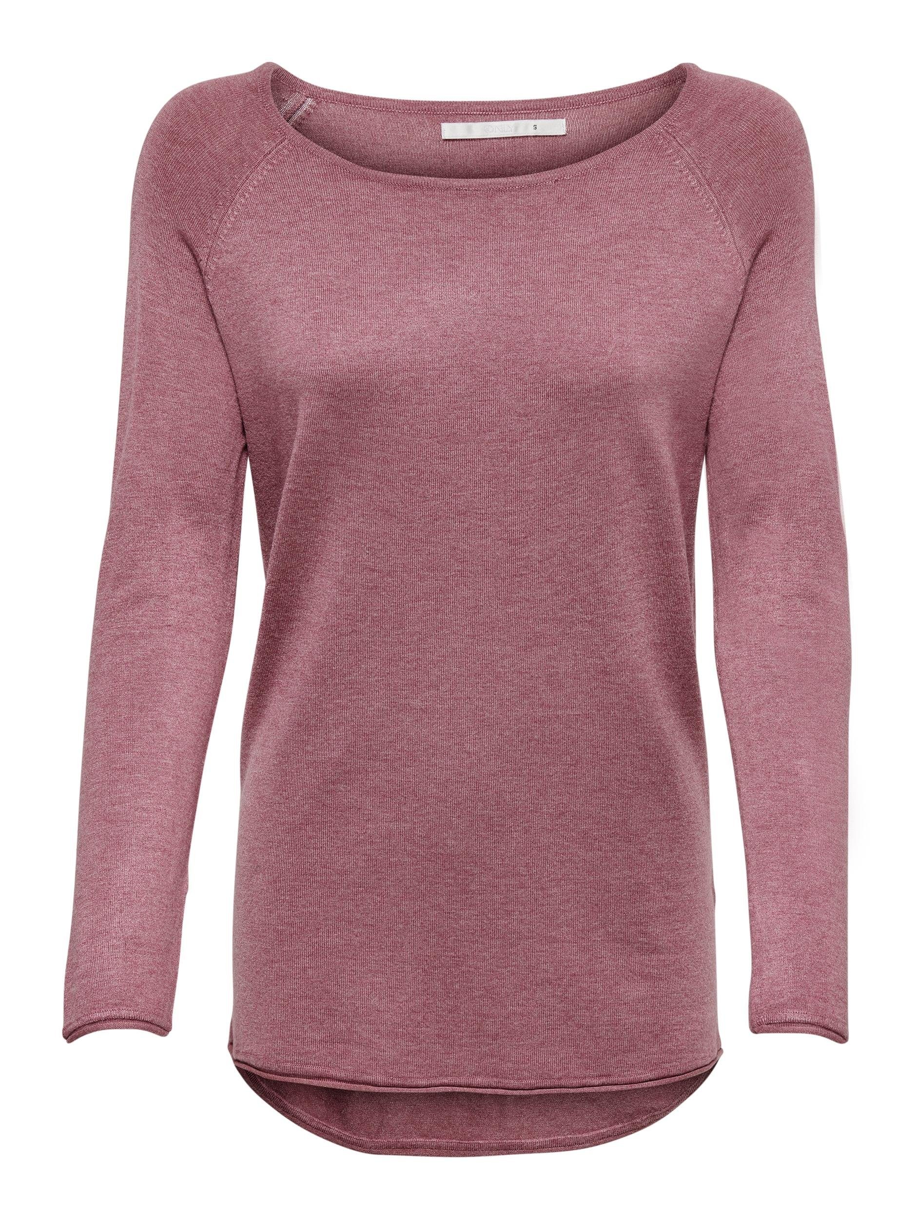 Only Lange trui ONLMILA LACY L/S LONG PULLOVER KNT NOOS