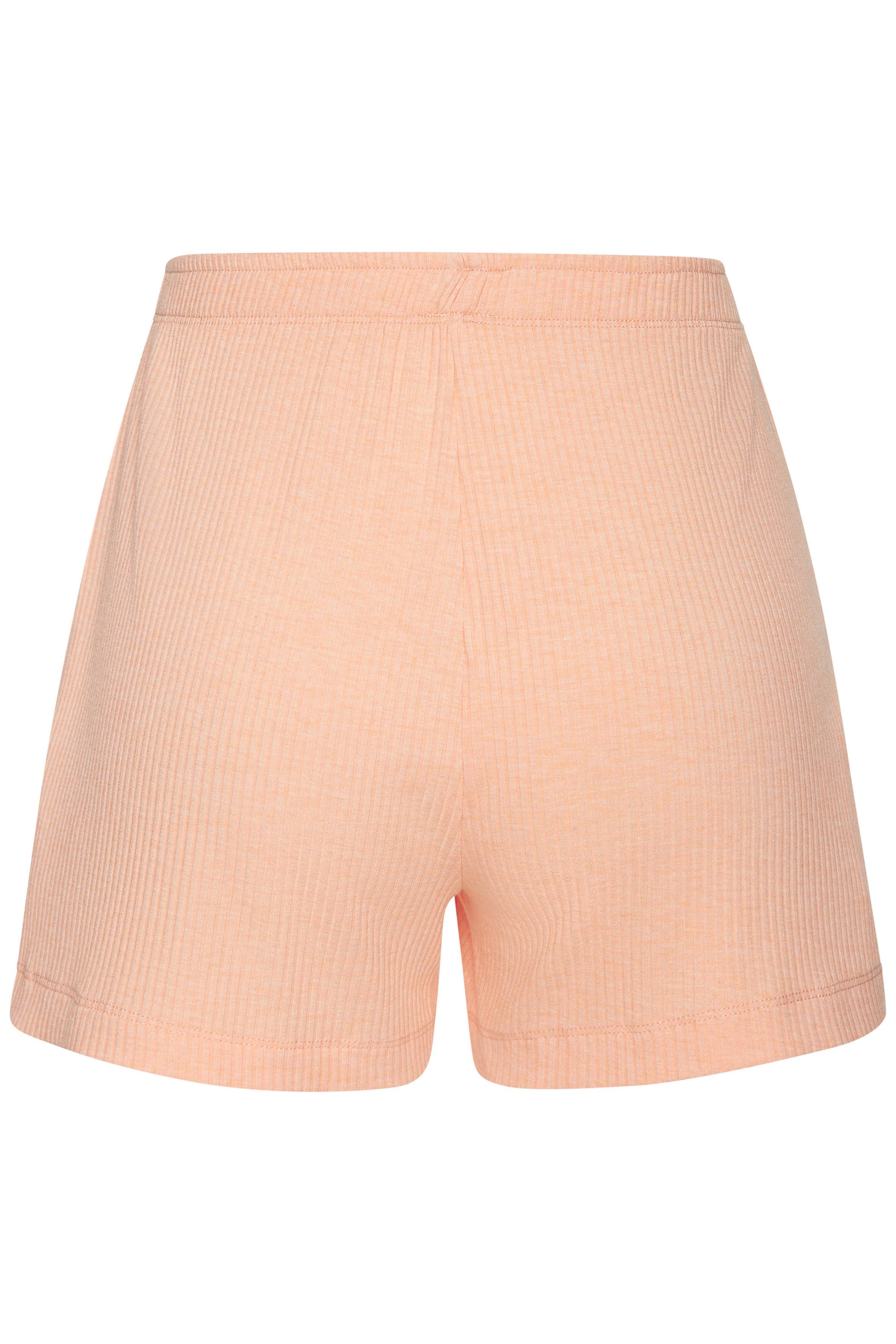 s.Oliver RED LABEL Beachwear Pyjamashort elastisch ribmateriaal