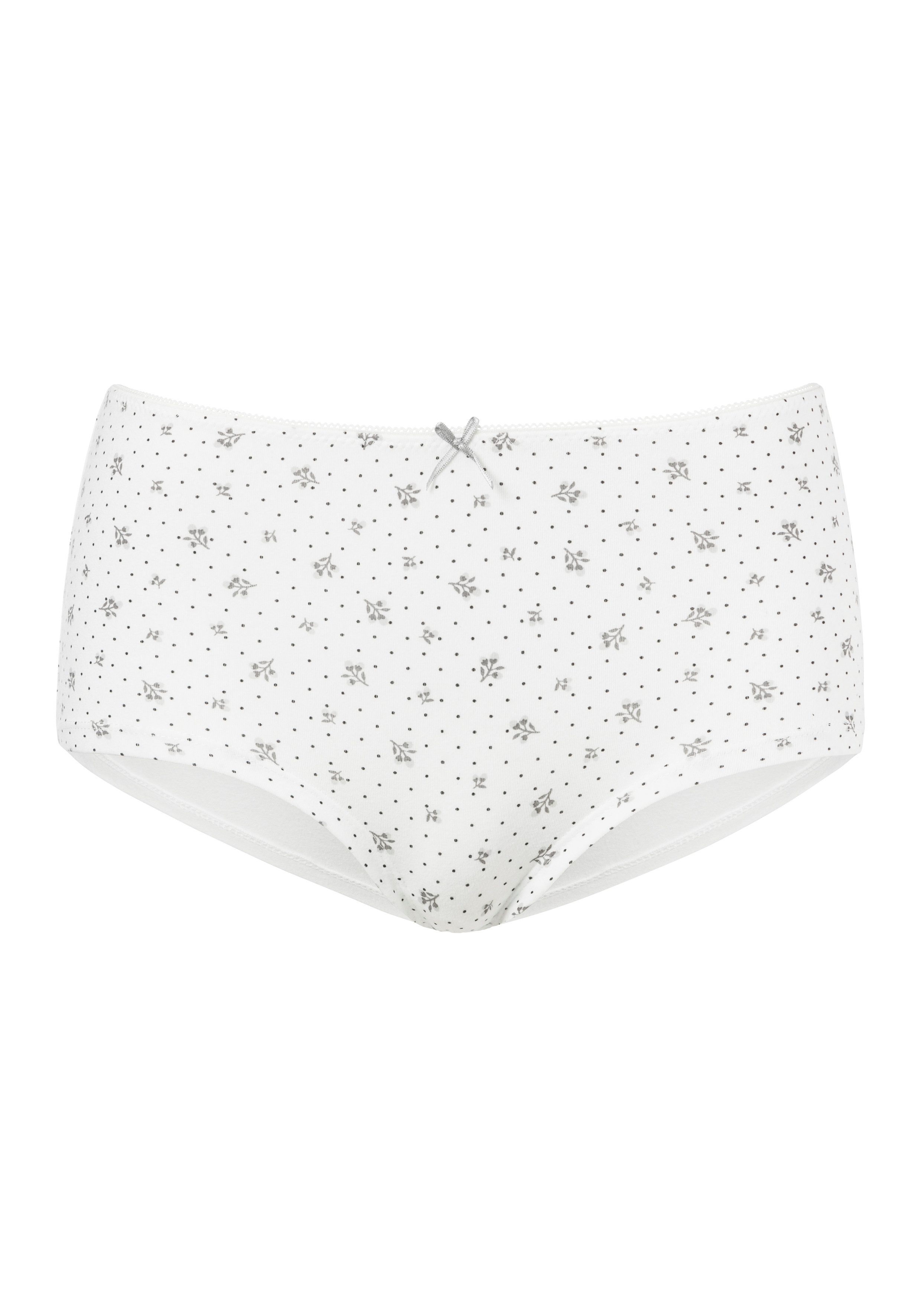 Petite fleur Hipster van elastisch katoen (Set van 6)