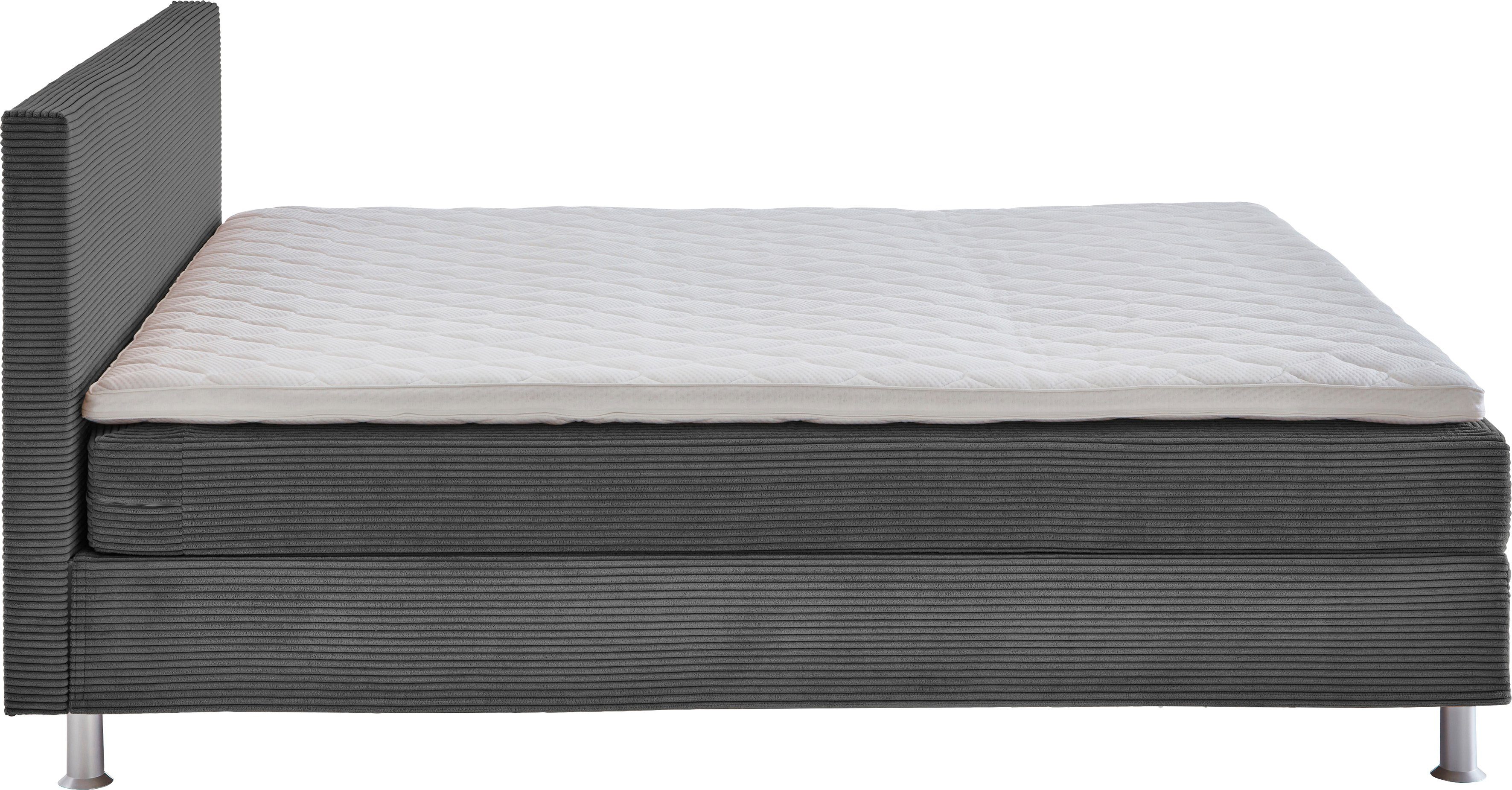 ATLANTIC home collection Boxspring Edison inclusief bonell-binnenveringsmatras en topmatras