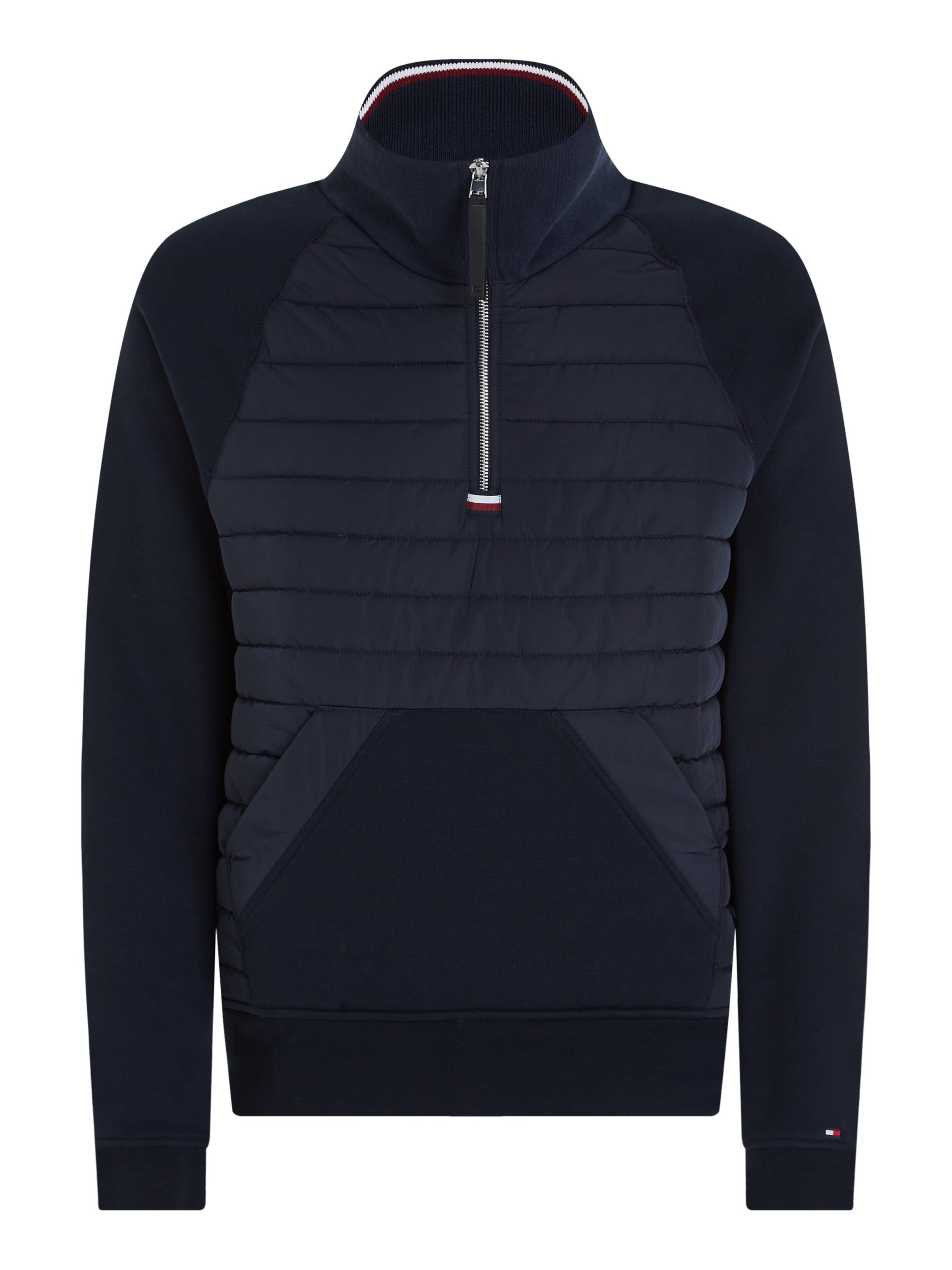 Tommy Hilfiger Sweatshirt MIX MEDIA HALF ZIP