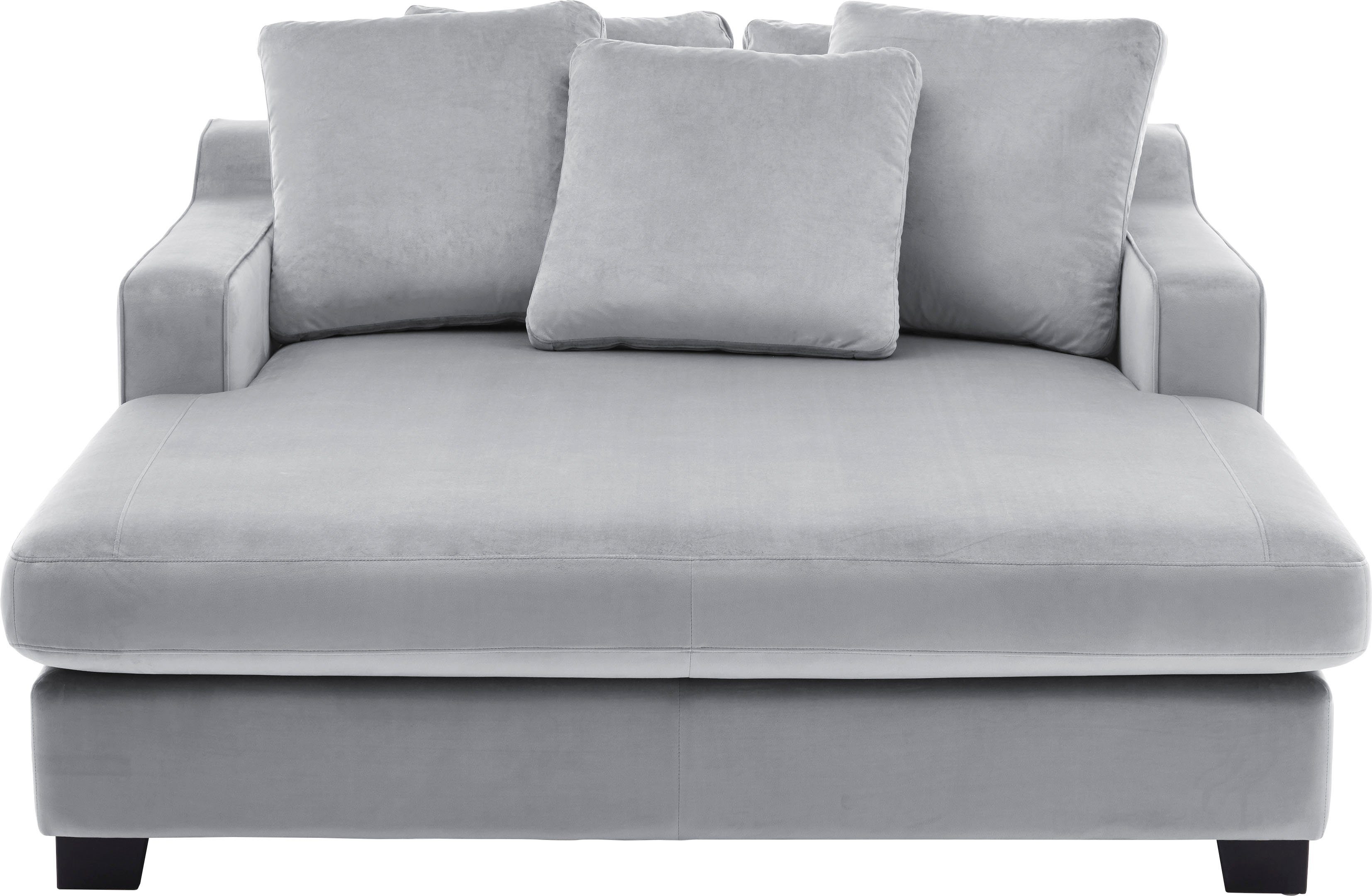 ATLANTIC home collection XXL-fauteuil Nobel Megafauteuil, loveseat, inclusief 5 rugkussens, vrij plaatsbaar