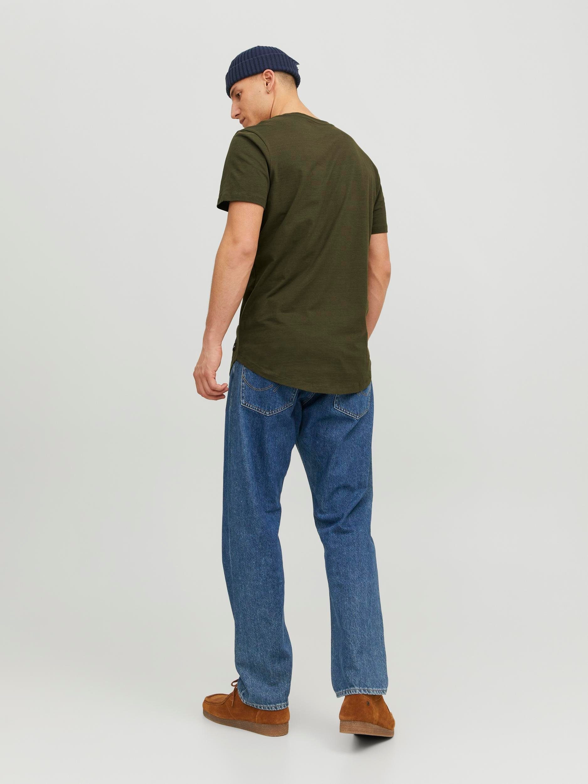 Jack & Jones Shirt met ronde hals JJENOA POCKET TEE SS