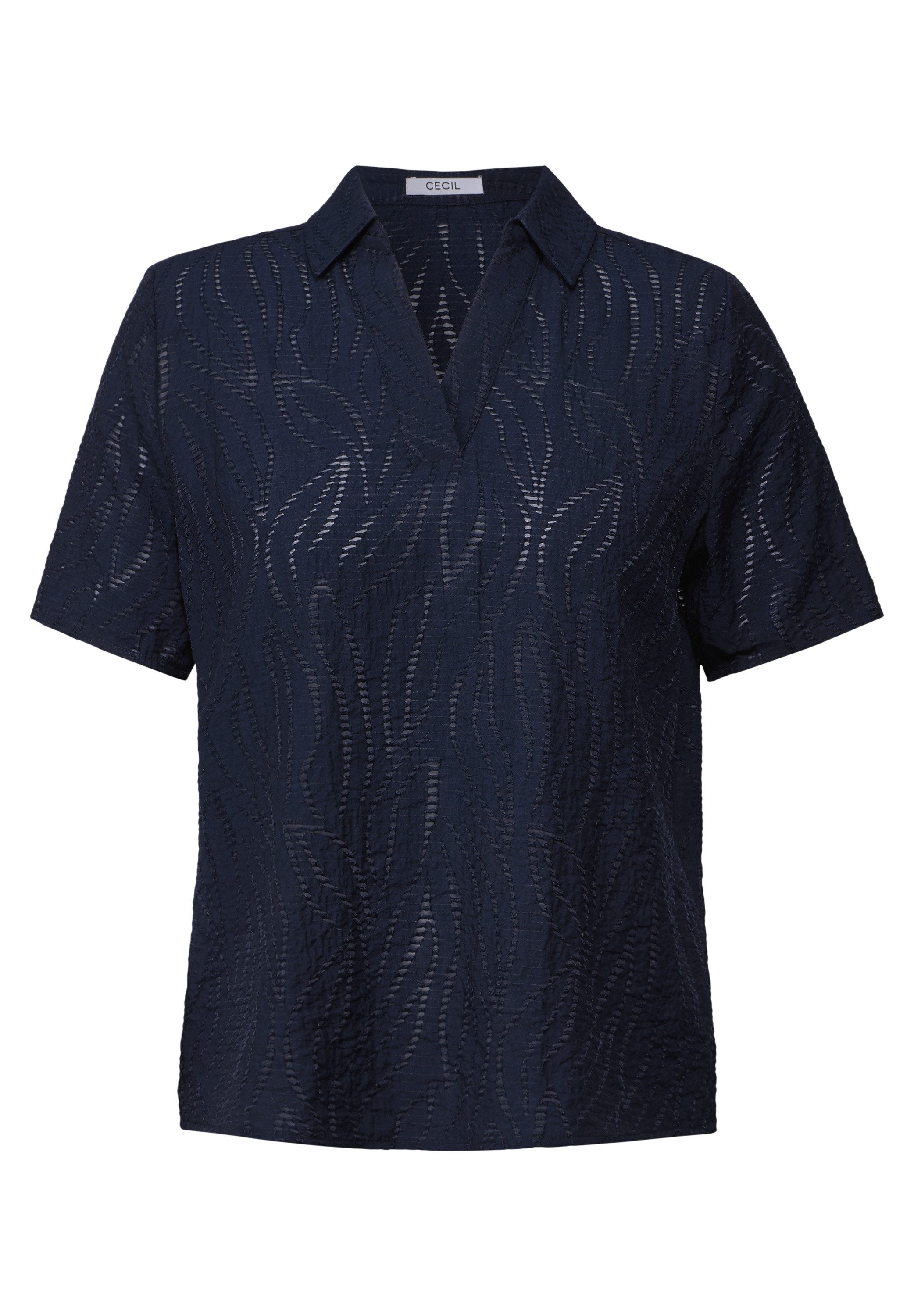 Cecil Overhemdblouse met lichte structuurpatroon