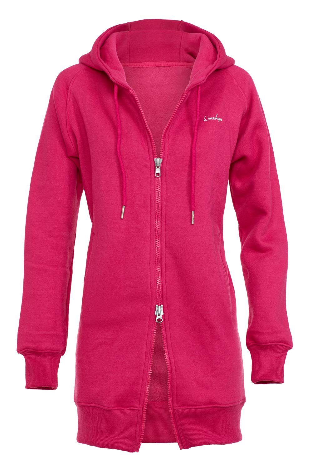 winshape trainingsjack hoodie-jas j006 roze