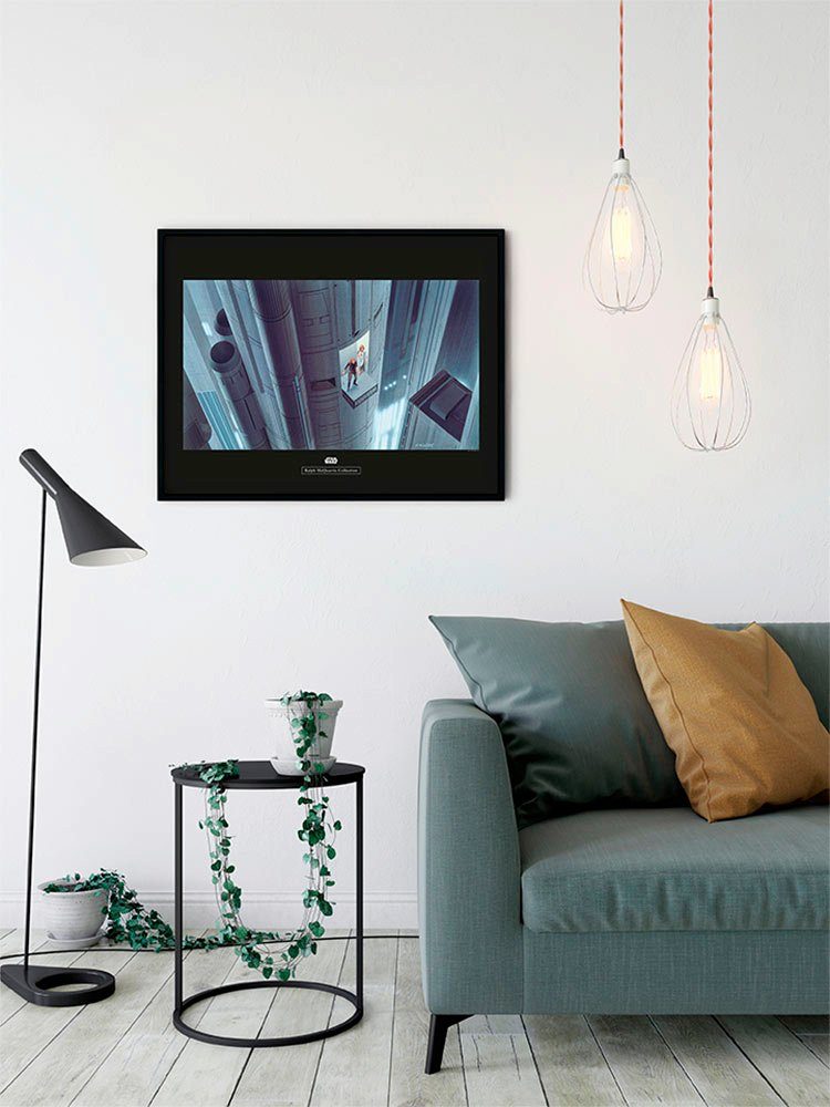 Komar Wanddecoratie Star Wars Classic RMQ Escape plan Wanddecoratie voor de kinderkamer - zonder lijst (1 stuk)