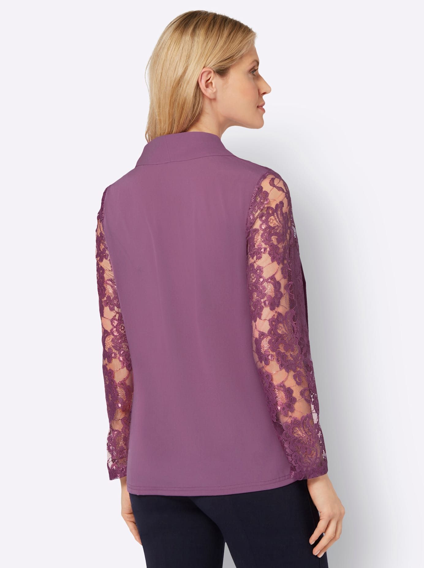 Classic Basics Kanten blouse