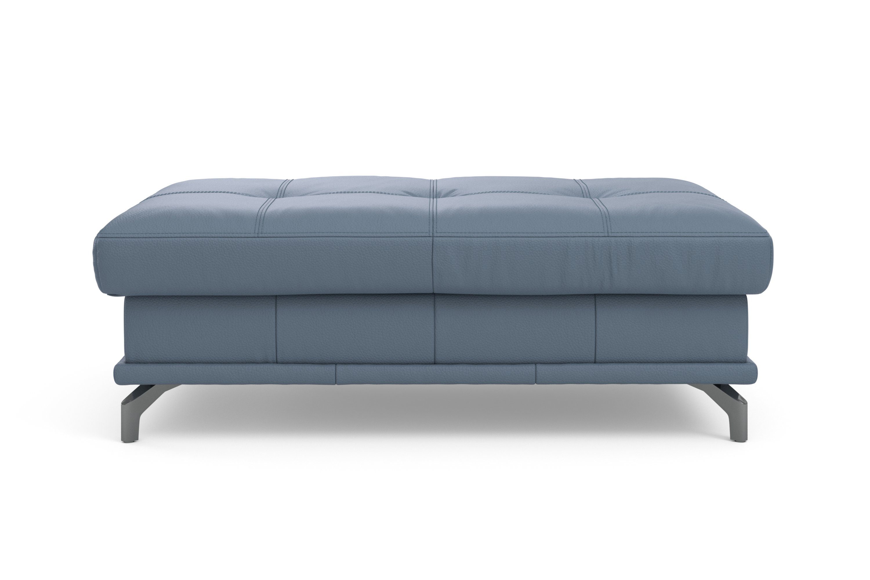 Places of Style Hocker Costello, B: 133 cm passend bij de serie, edele metalen voeten