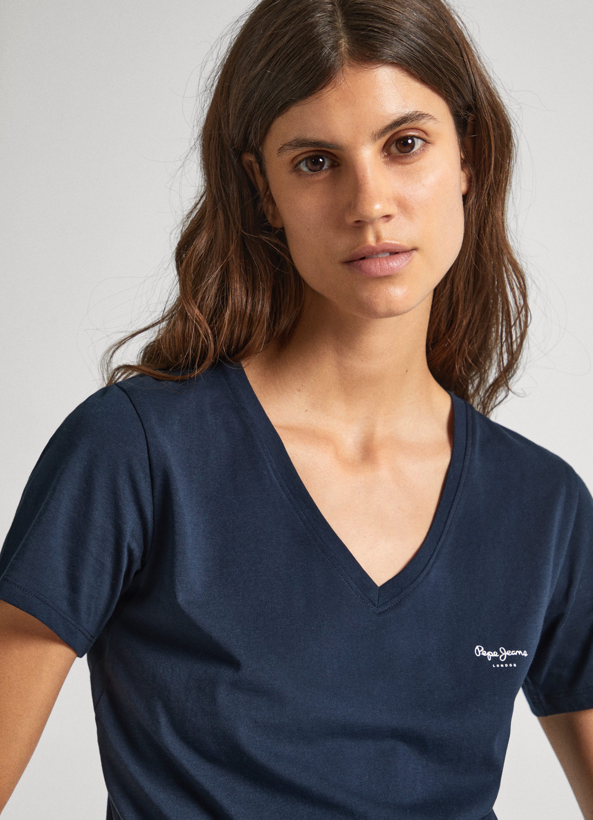 Pepe Jeans Shirt met V-hals LORETTE V-NECK