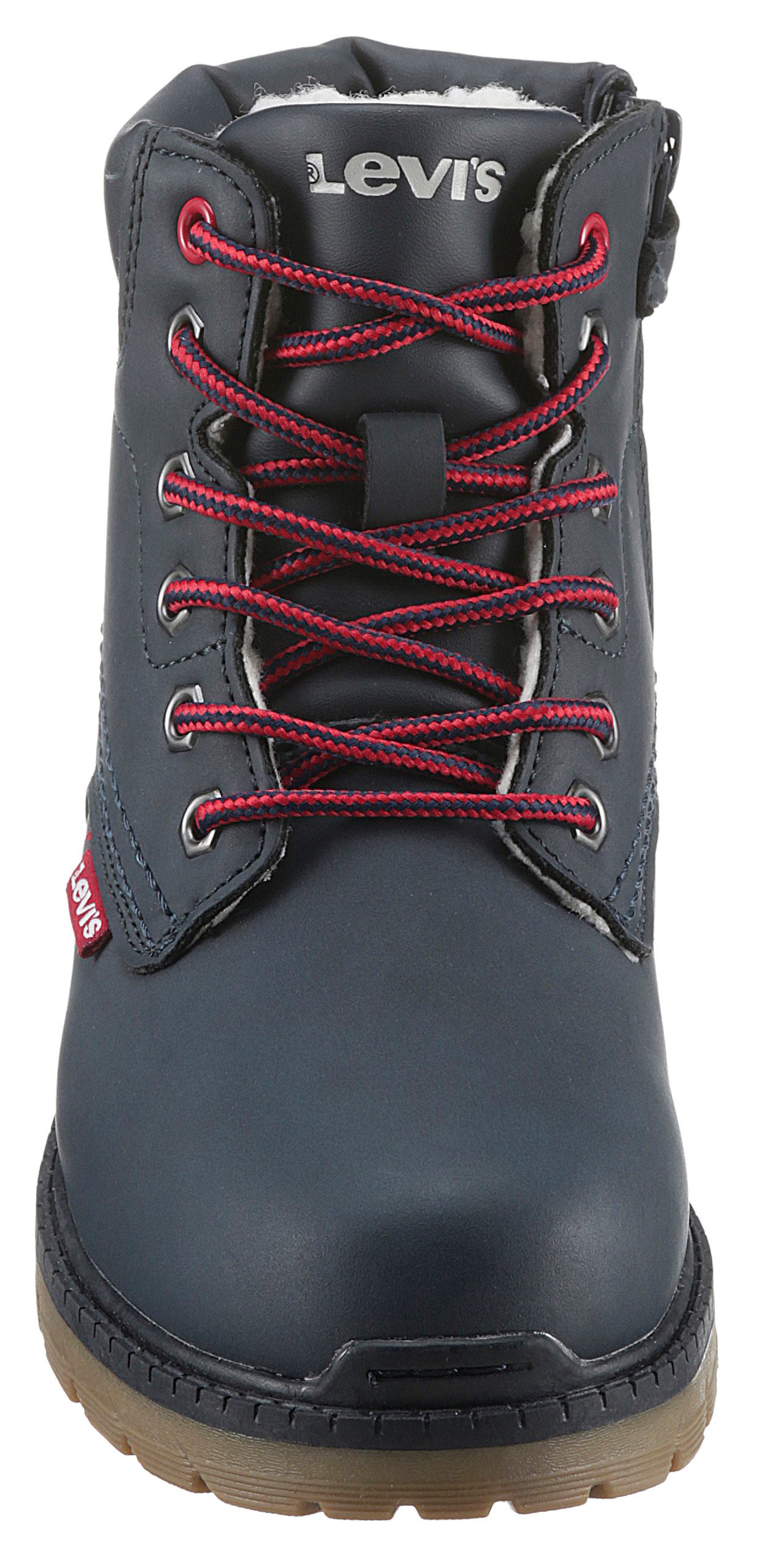 Levi's Kidswear Winterlaarzen LEVIS® NEW FORREST FUR , veterschoenen, outdoorschoen met praktische binnenrits