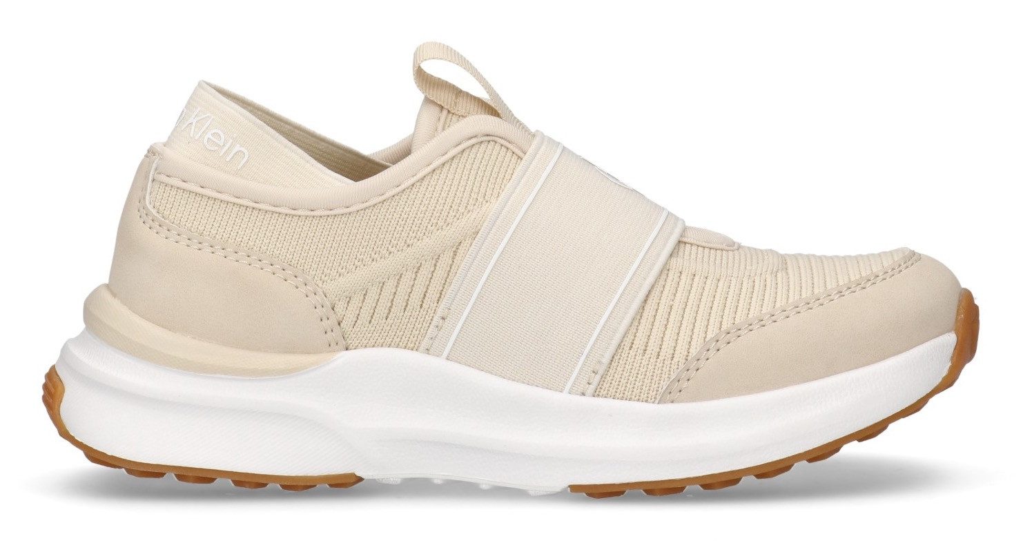 Calvin Klein Slip-on sneakers , instapschoen, sneaker met elastische kruisbandage