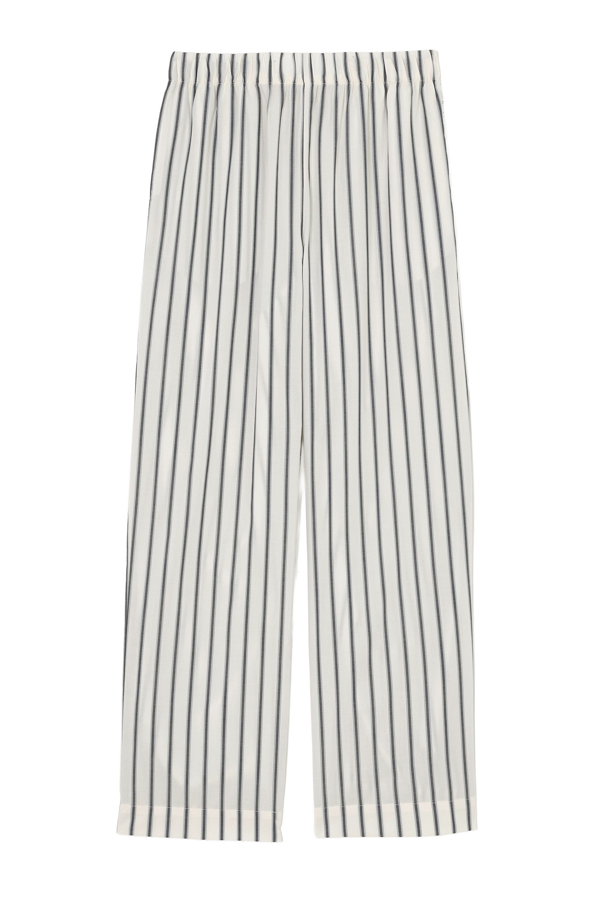 Marc O'Polo Loungebroek Mix & Match Poplin met brede, elastische band en rechte pijp
