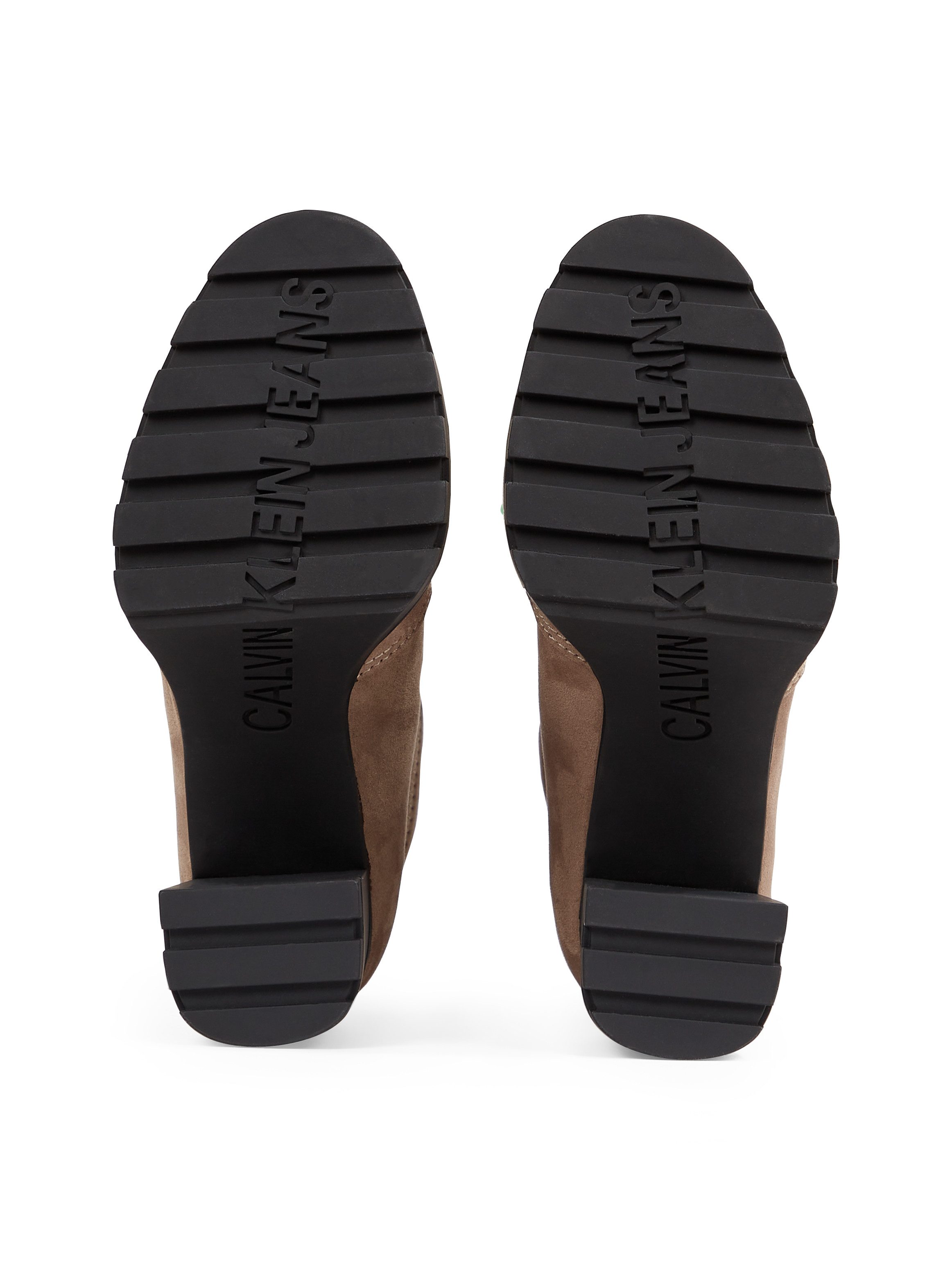 Calvin Klein Highheel-laarsjes HEEL PLATFORM ZIP BOOT SS blokhak, plateau, enkellaars, praktische hielrits