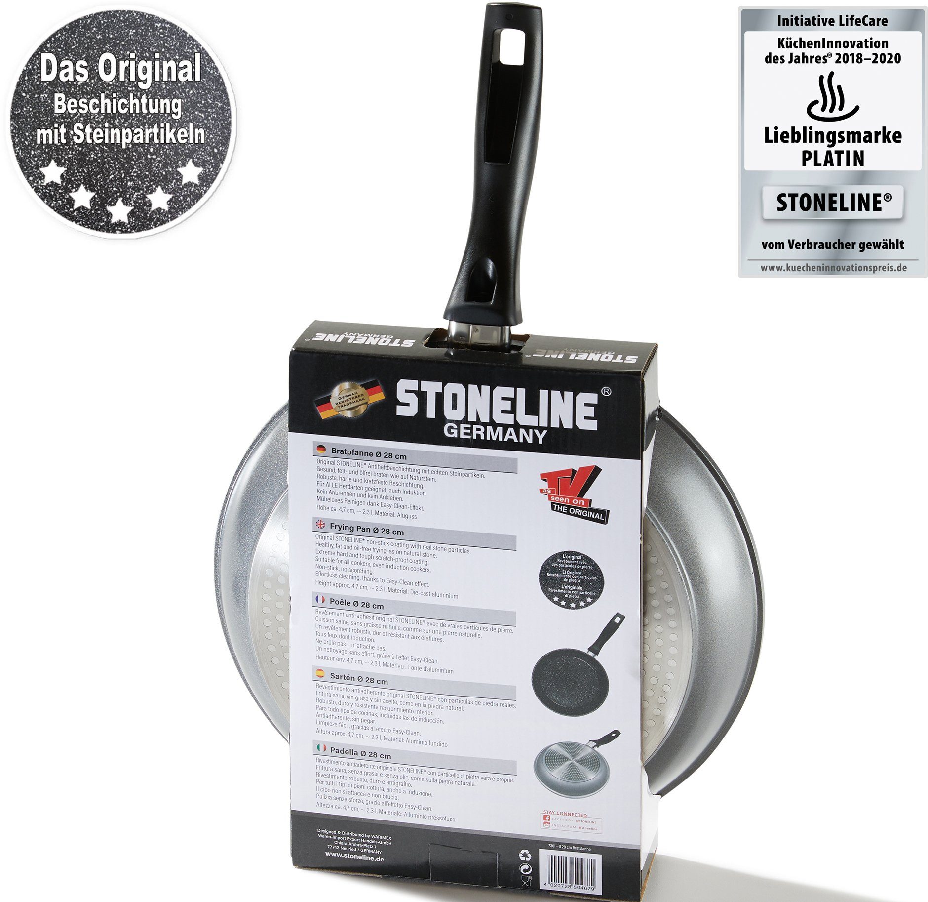 STONELINE Koekenpan Inductie (1-delig)