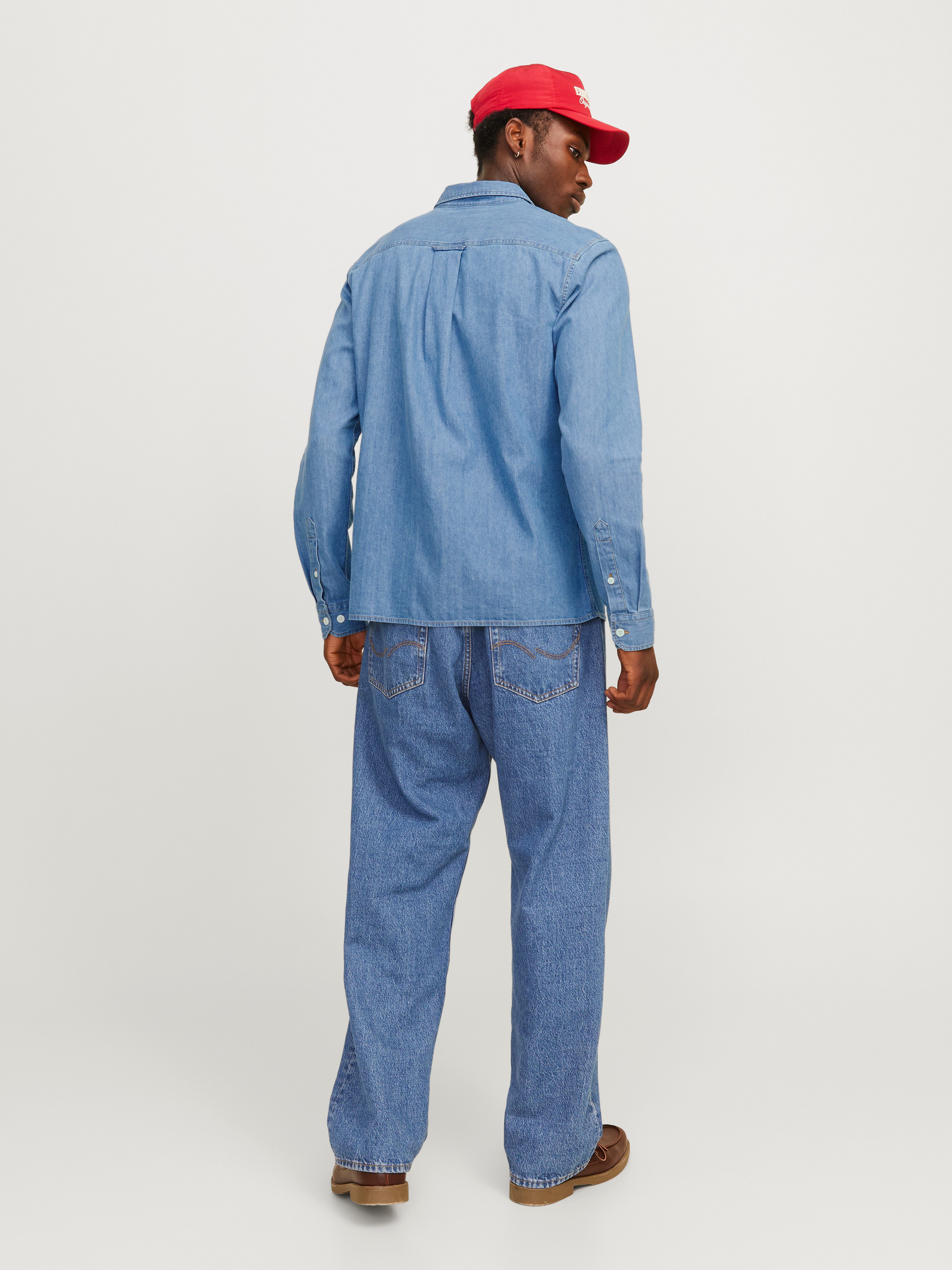 Jack & Jones Overhemd met lange mouwen JJETRAVIS SHIRT LS NOOS