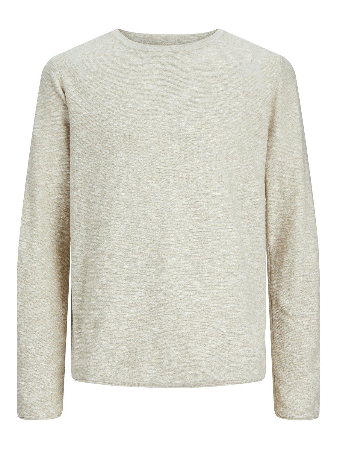 Jack & Jones Gebreide trui JJELINEN KNIT CREW NECK SN