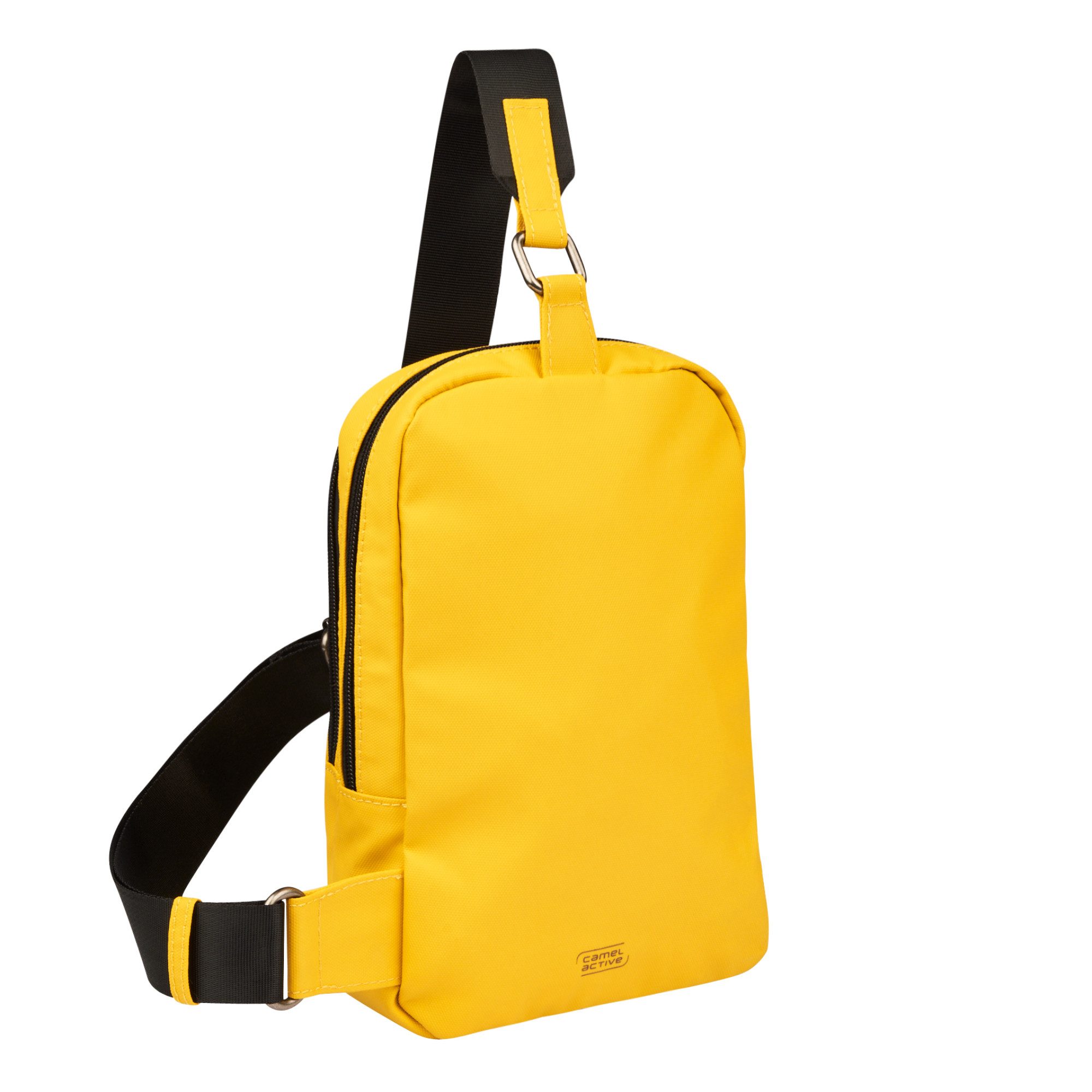 camel active Rugzak Explore waterafstotend gerecycled nylon en reflecterende ritsen