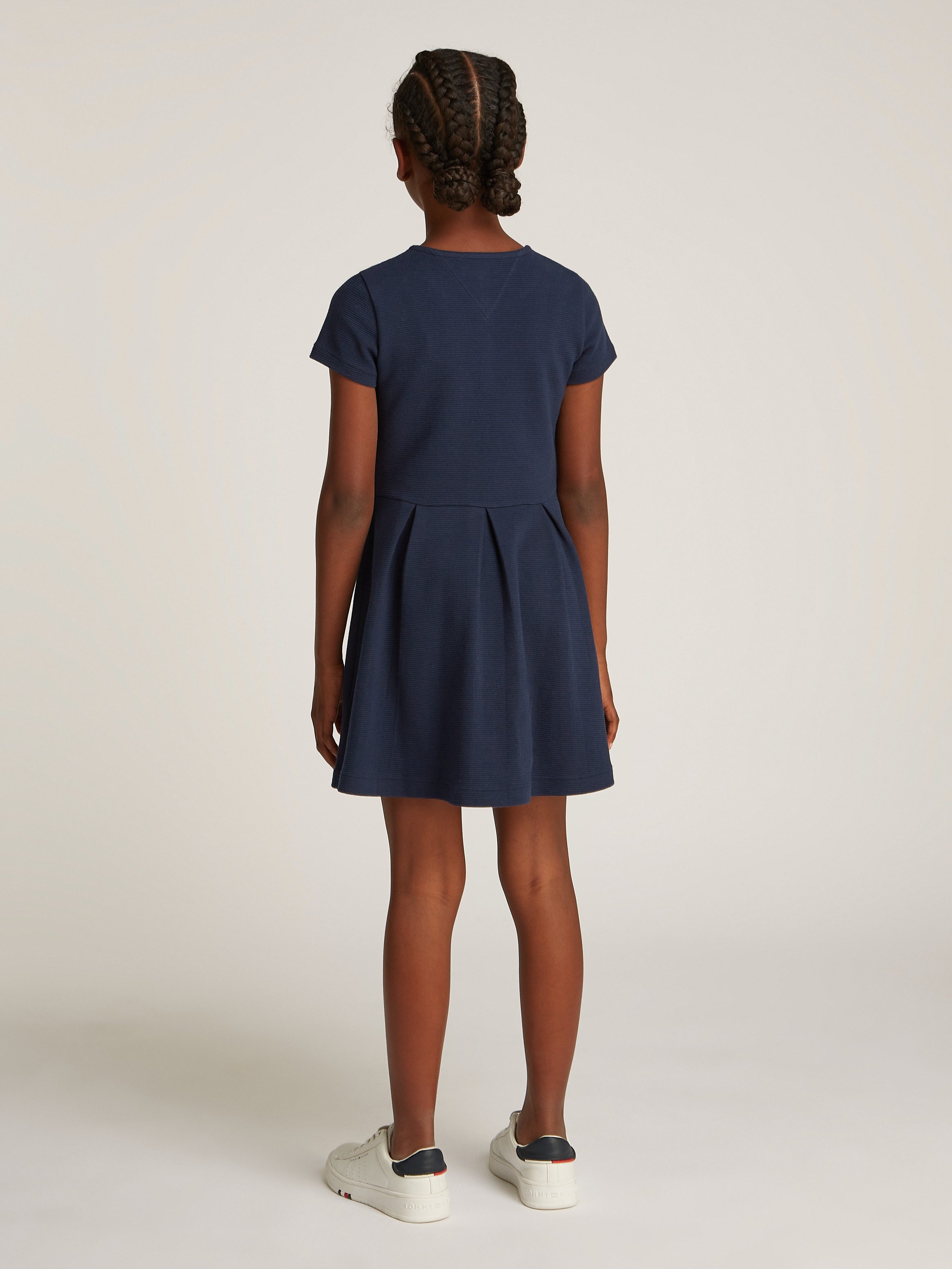 Tommy Hilfiger Skaterjurk OTTOMAN SKATER DRESS SS