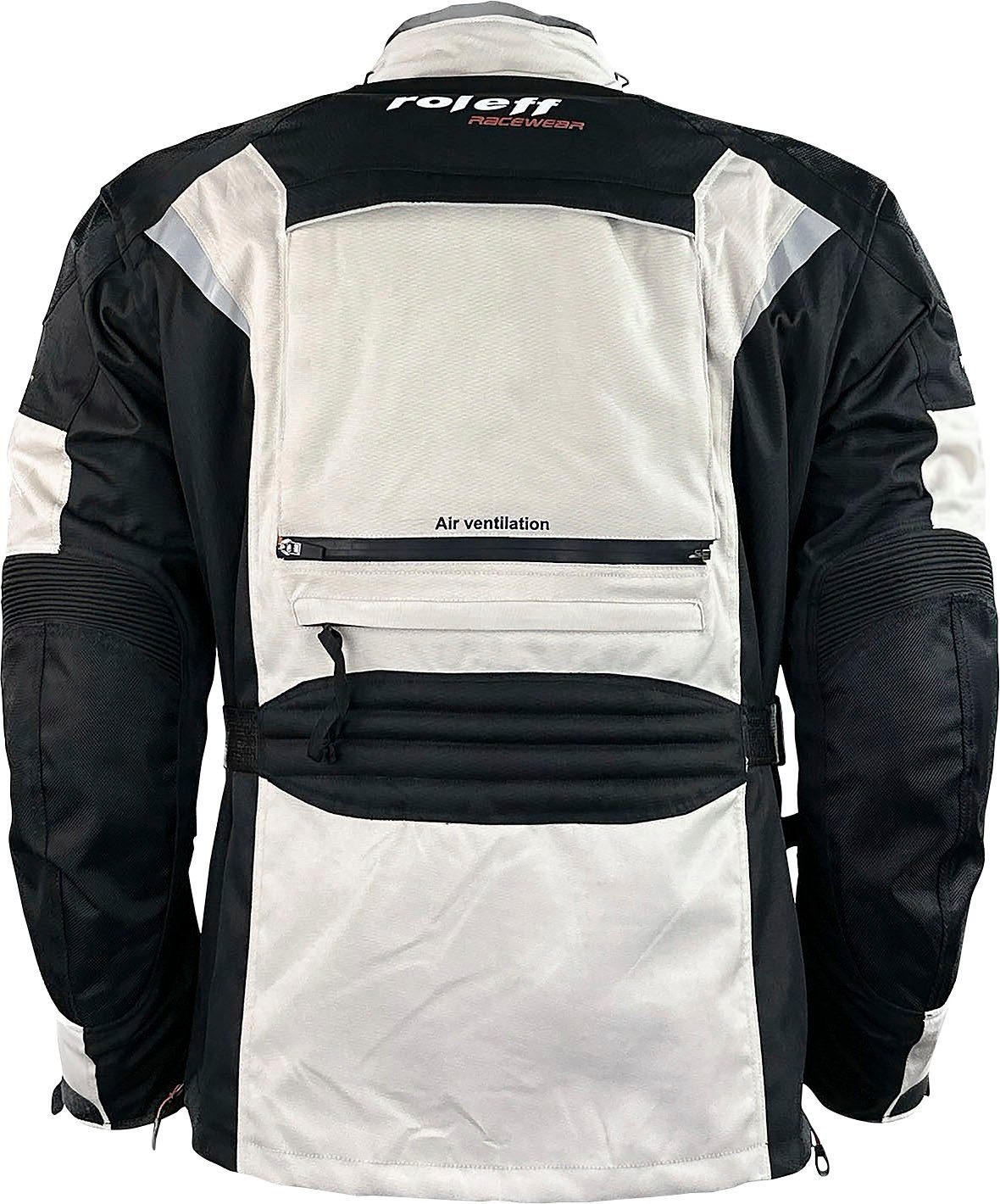 roleff Bikerjack Enduro met beschermers, optimale ventilatie