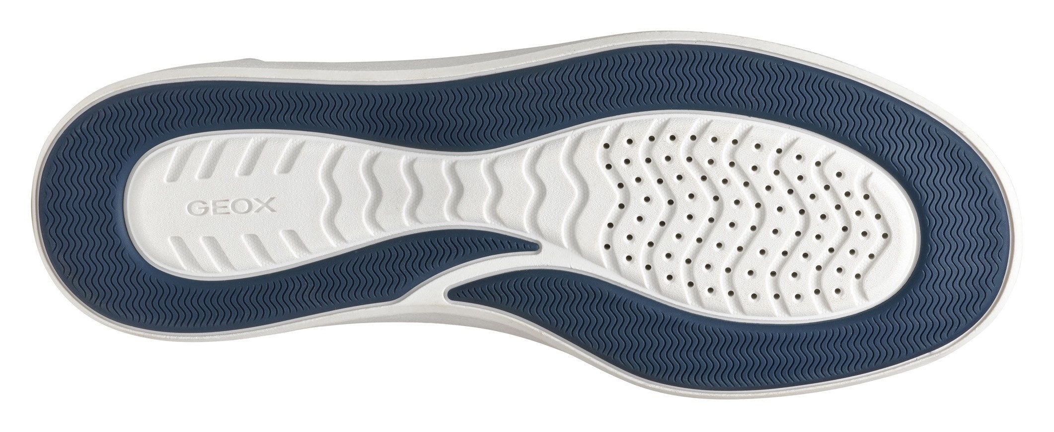 Geox Sneakers U BALTMOORE , retro sneaker, veterschoen met contrasterende hiel