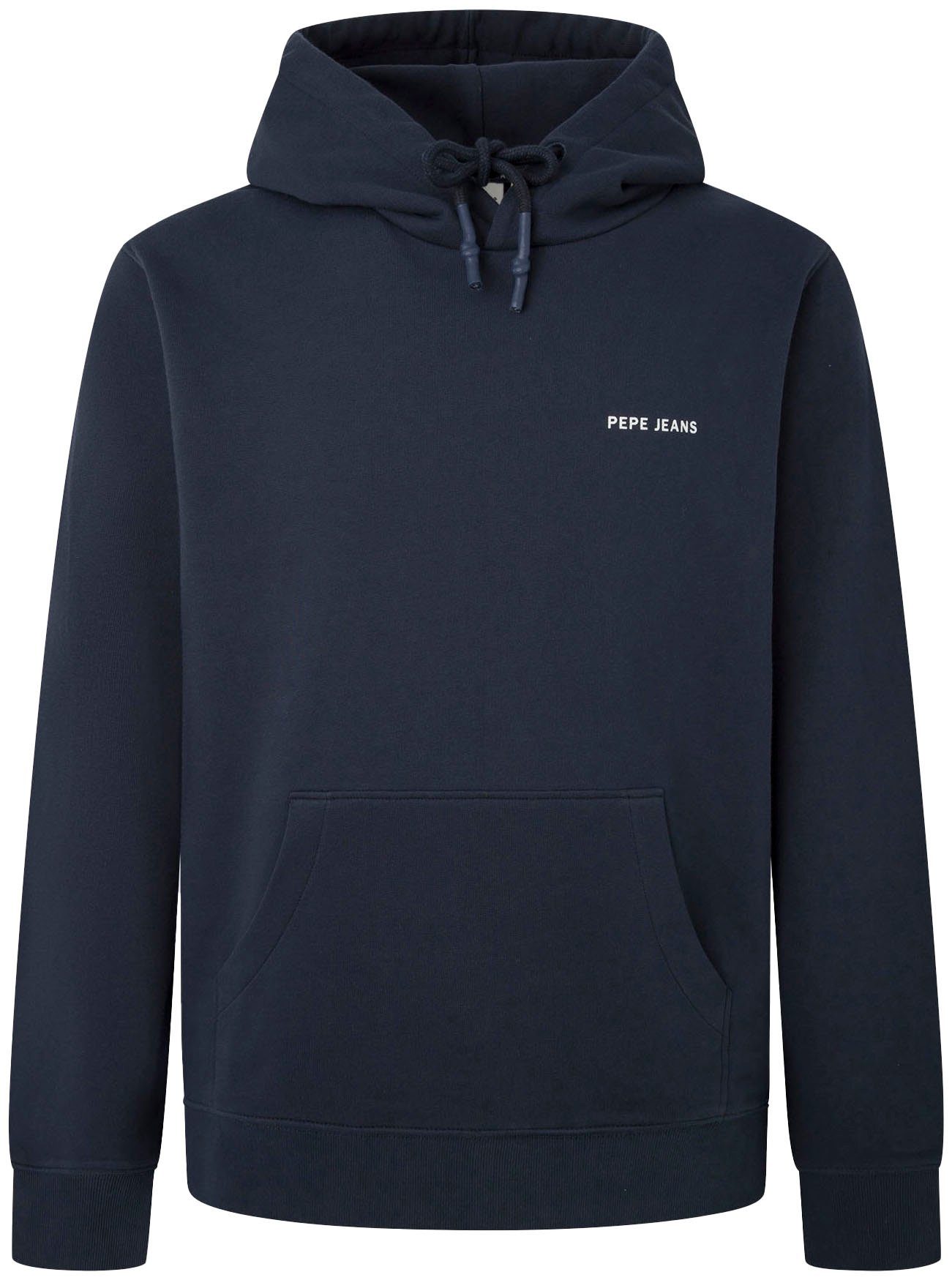 Pepe Jeans Hoodie met grote print op de rug