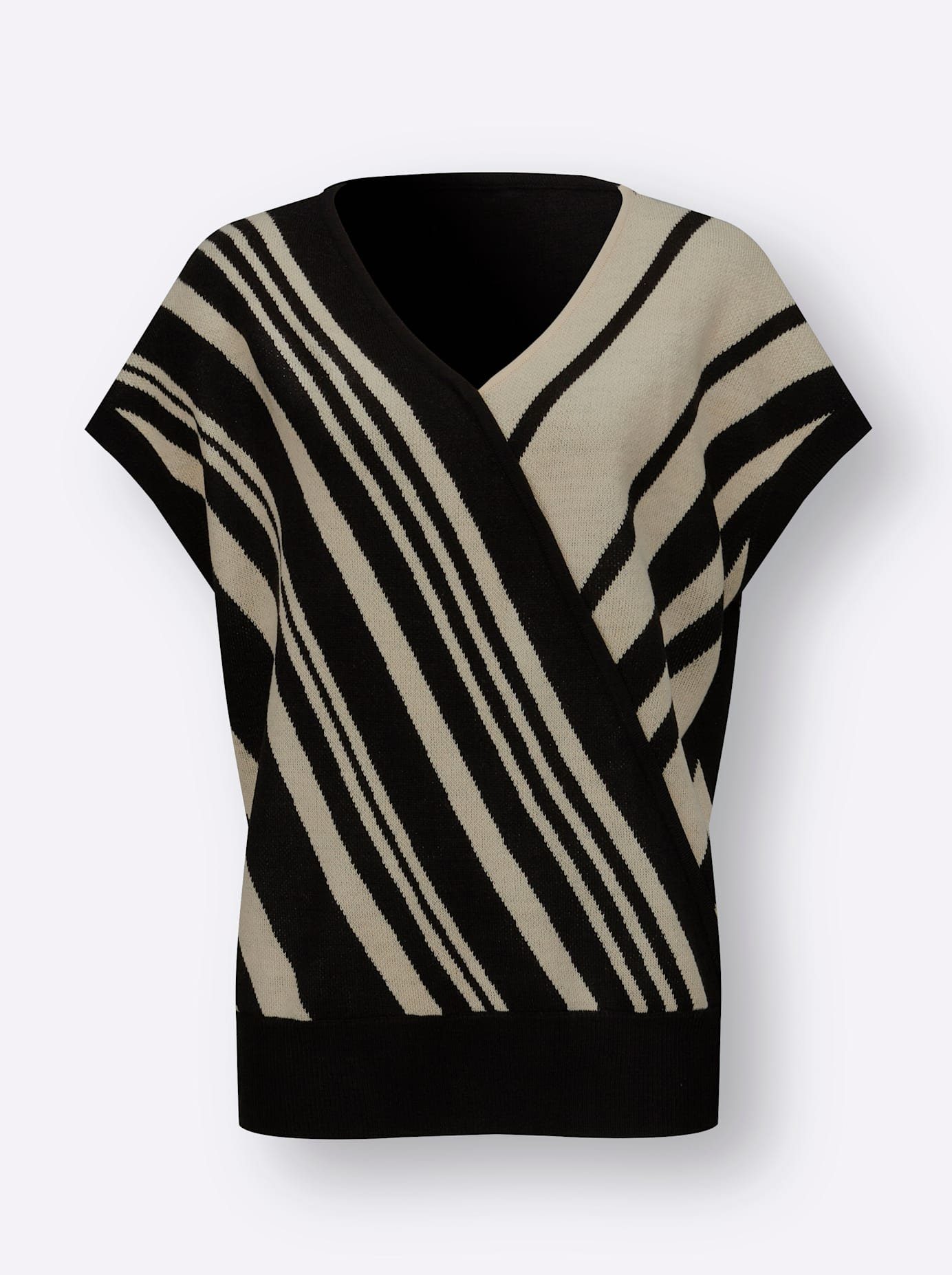 Classic Basics JacquardTrui met V-hals