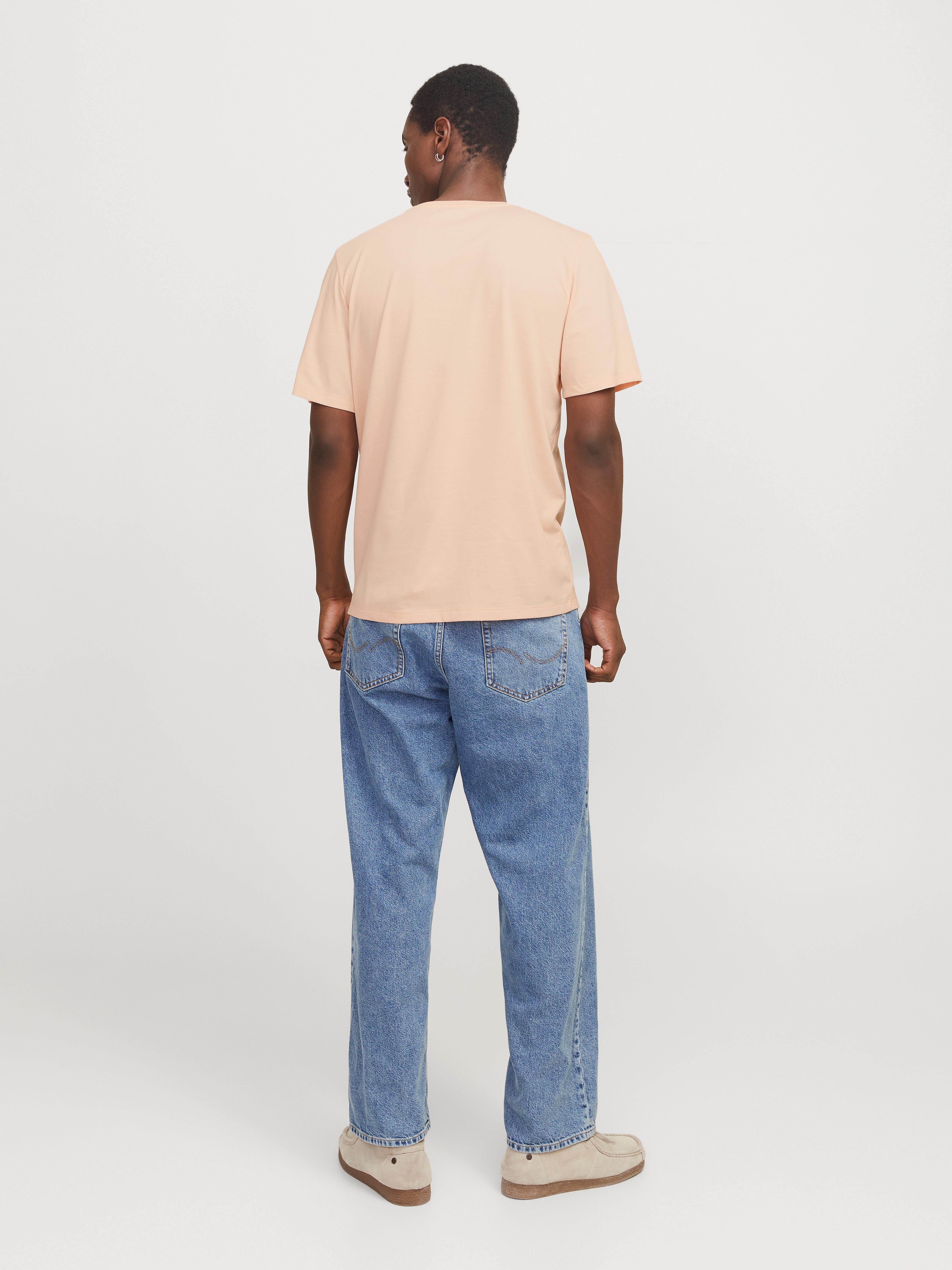 Jack & Jones Shirt met ronde hals JJELOGO TEE SS O-NECK 2 COL SS25 SN