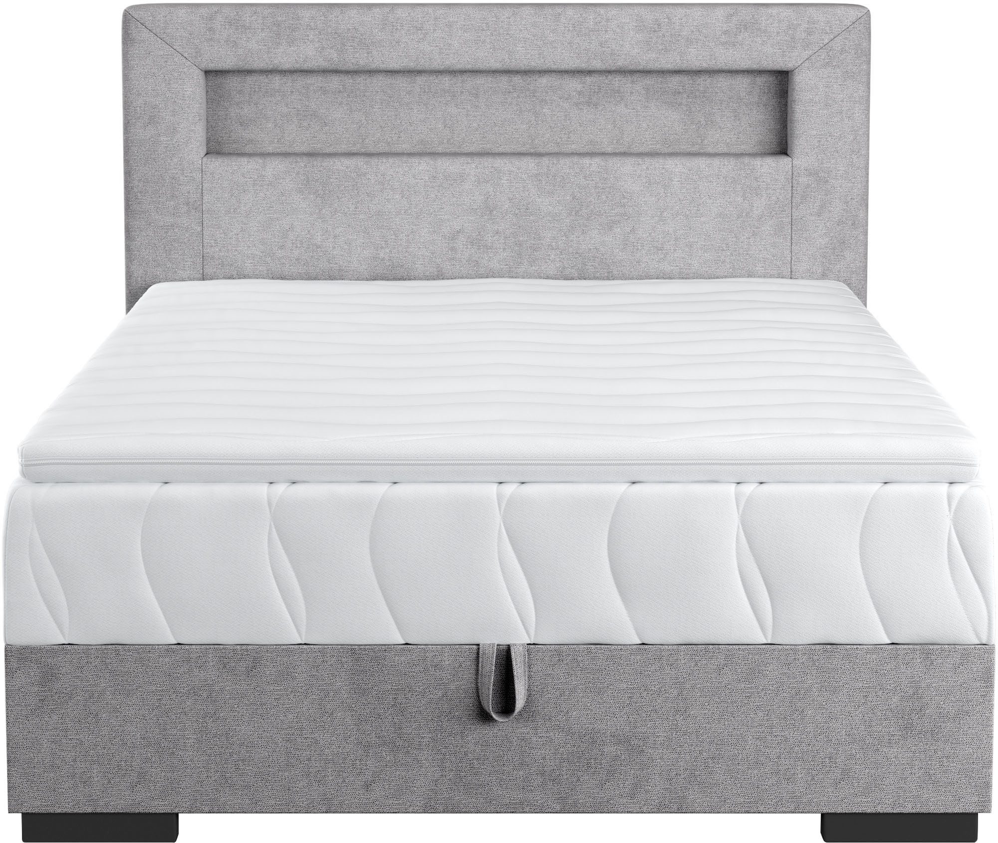 COTTA Boxspring Kelly uitgerust met led-licht, incl. bedlade